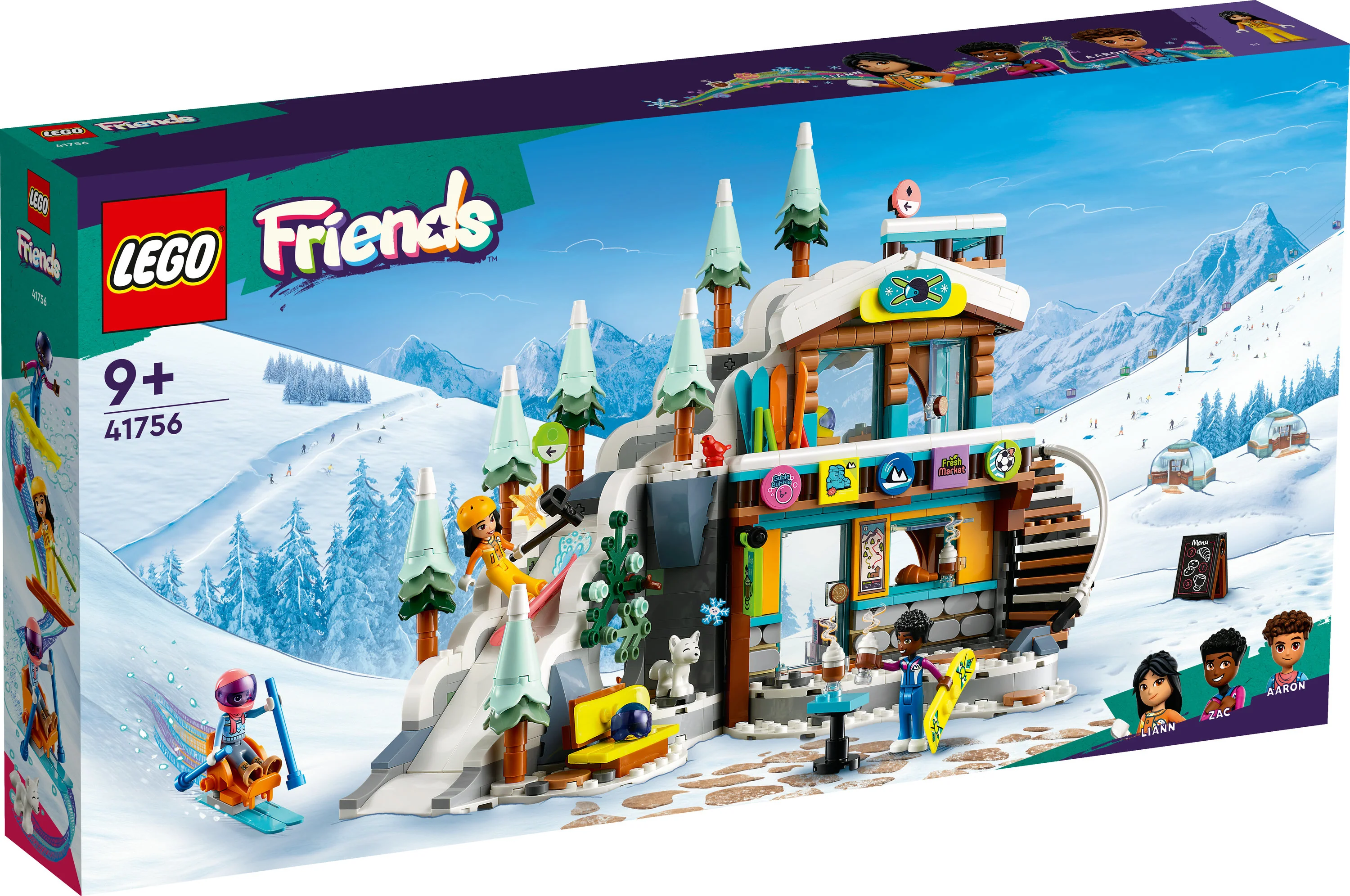 LEGO 41756 Friends Skibakke og Café