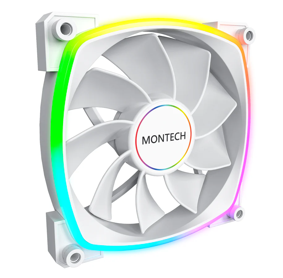 Montech RX140 PWM White - 140mm ARGB Reverse