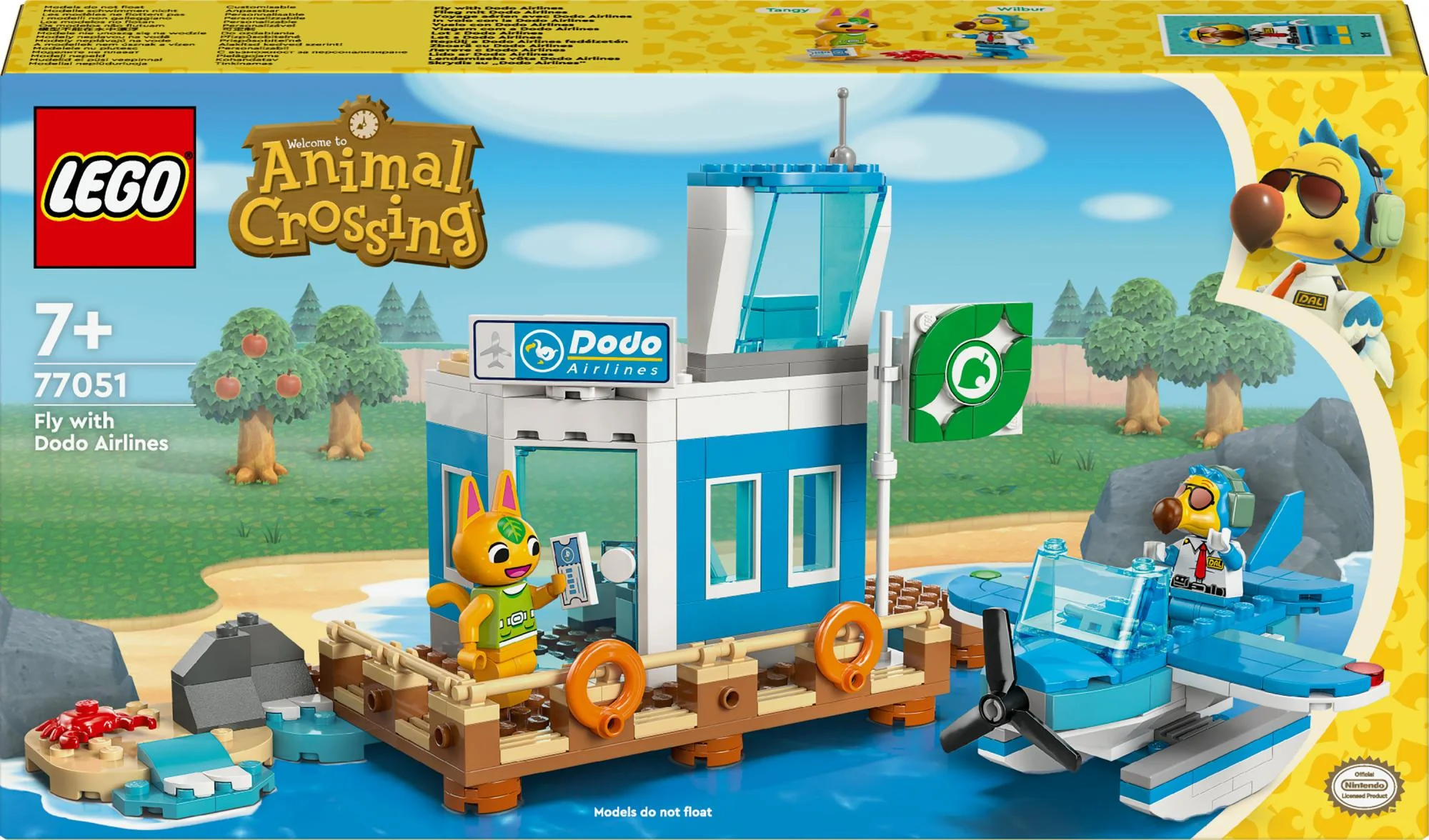 LEGO - Animal Crossing - Fly med Dodo Airlines (77051)