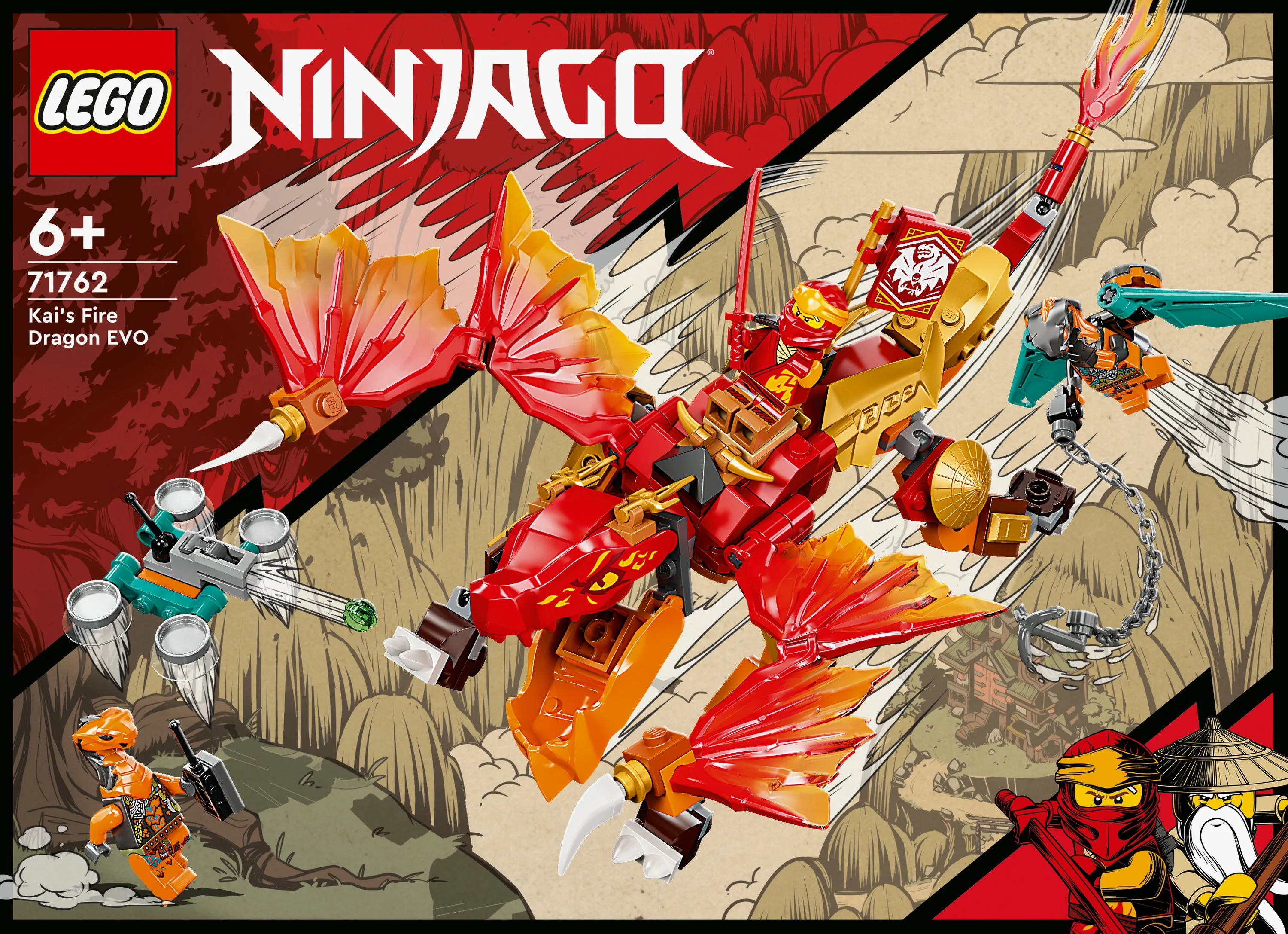 LEGO Ninjago Kai's Fire Dragon EVO - 71762