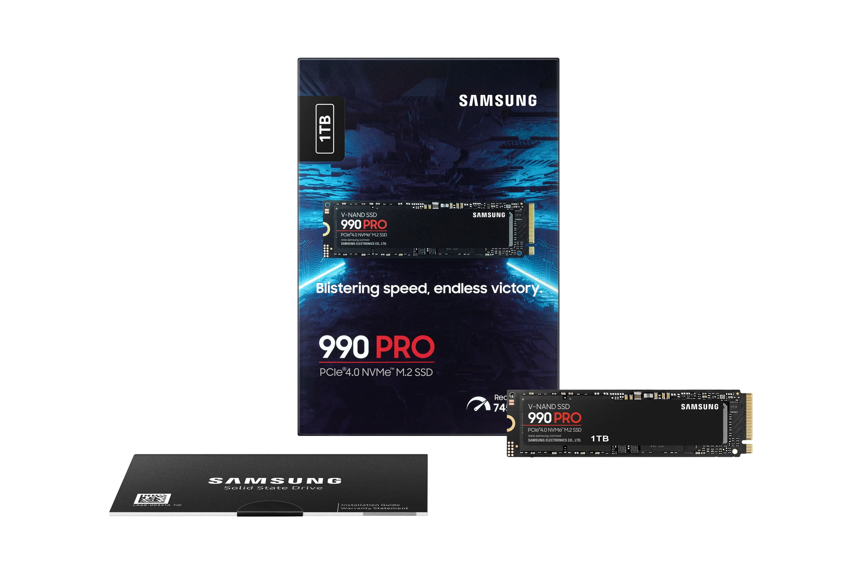 Samsung 990 PRO Solid state-drev MZ-V9P1T0BW 1TB M.2 PCI Express 4.0 x4 (NVMe)