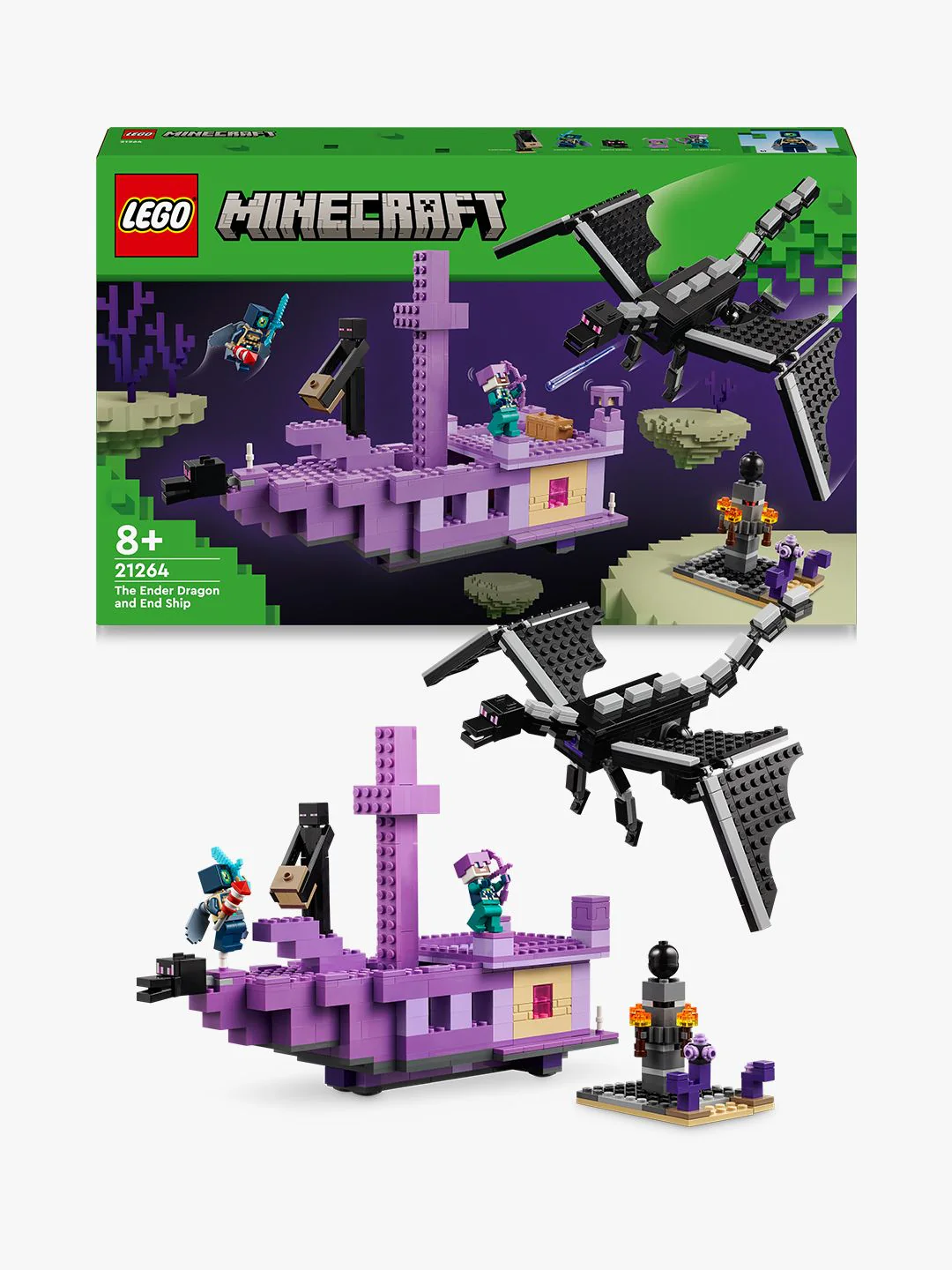 LEGO Minecraft - The Ender Dragon and End Ship (21264)
