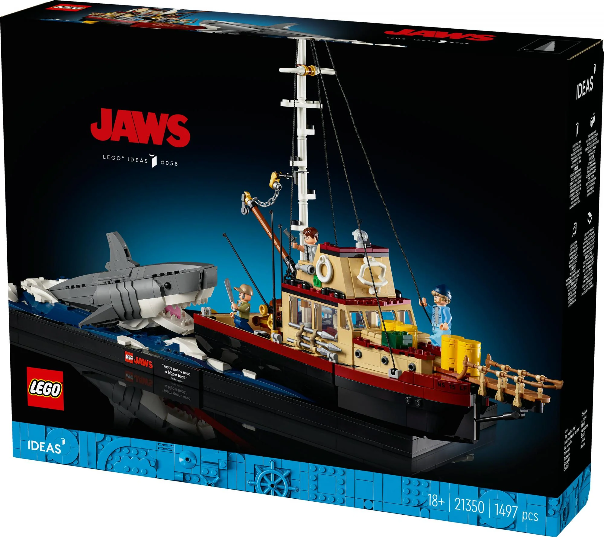 LEGO 21350 Ideas Jaws