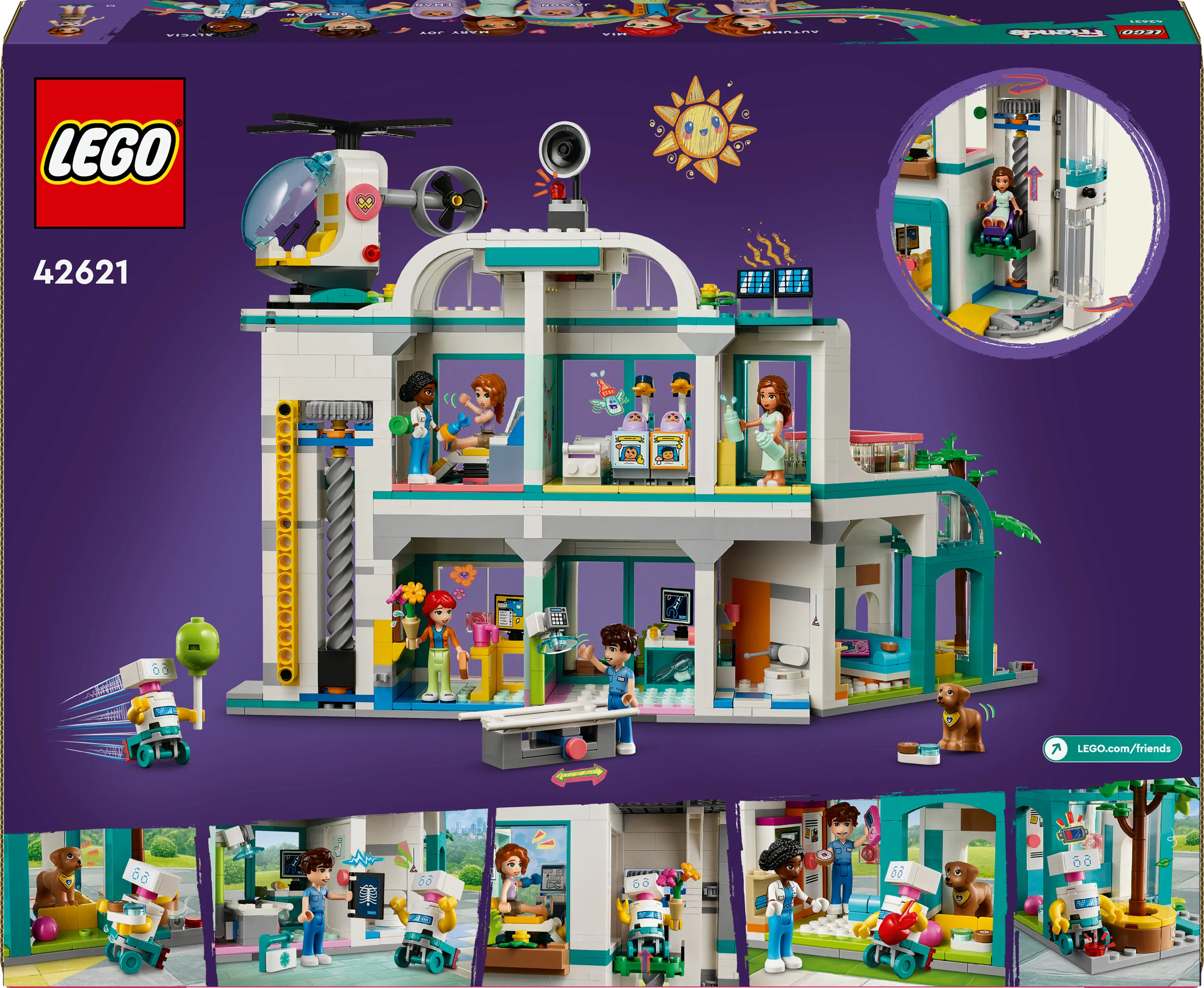 LEGO 42621 Friends Heartlake City Hospital