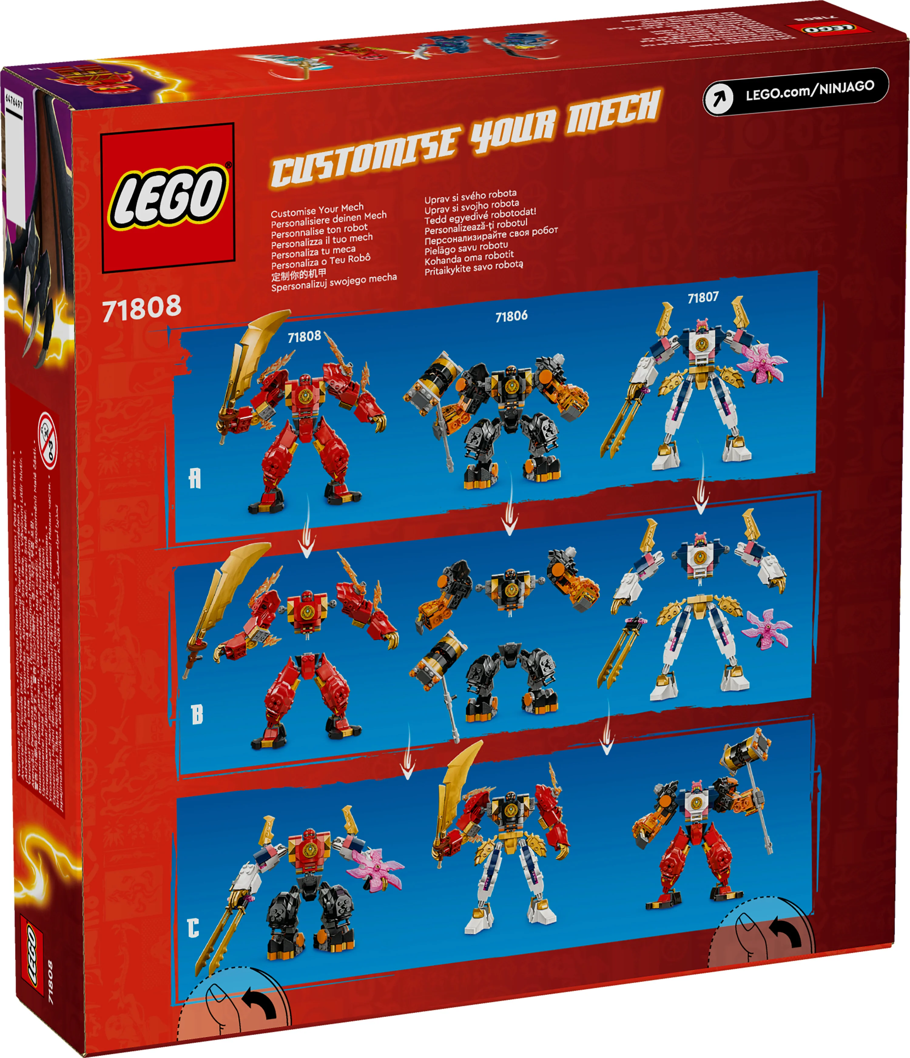 LEGO 71808 Ninjago Kais Ildmek