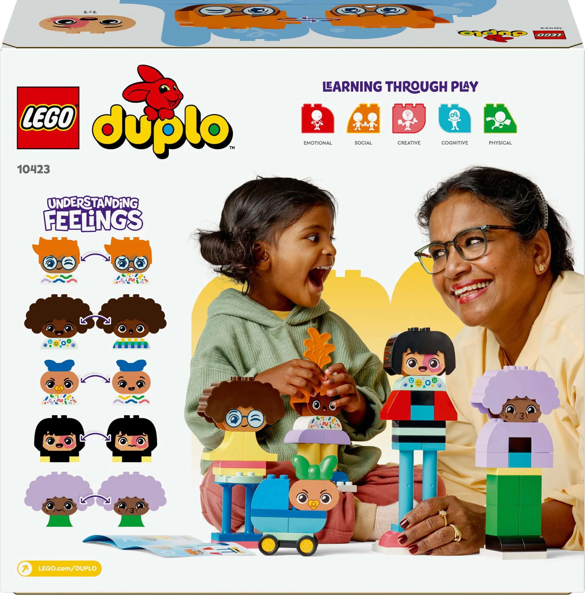 LEGO 10423 DUPLO Buildable people with big feelings