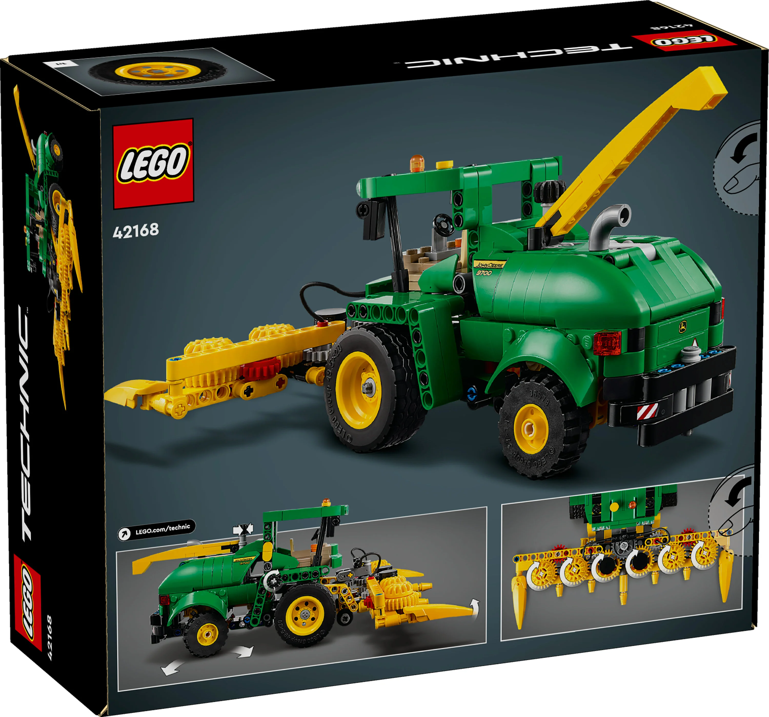 LEGO 42168 Technic John Deere 9700 Høstmaskine