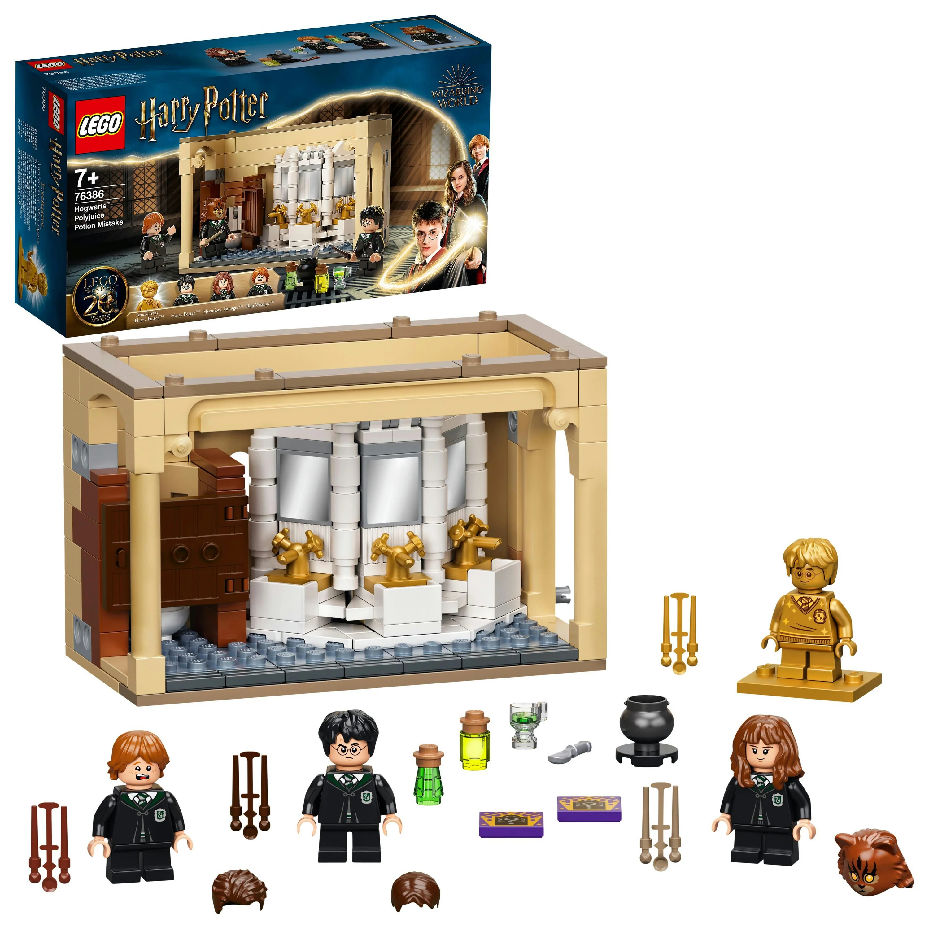 LEGO Harry Potter HW: Missl. Polyjuice Tr - 76386