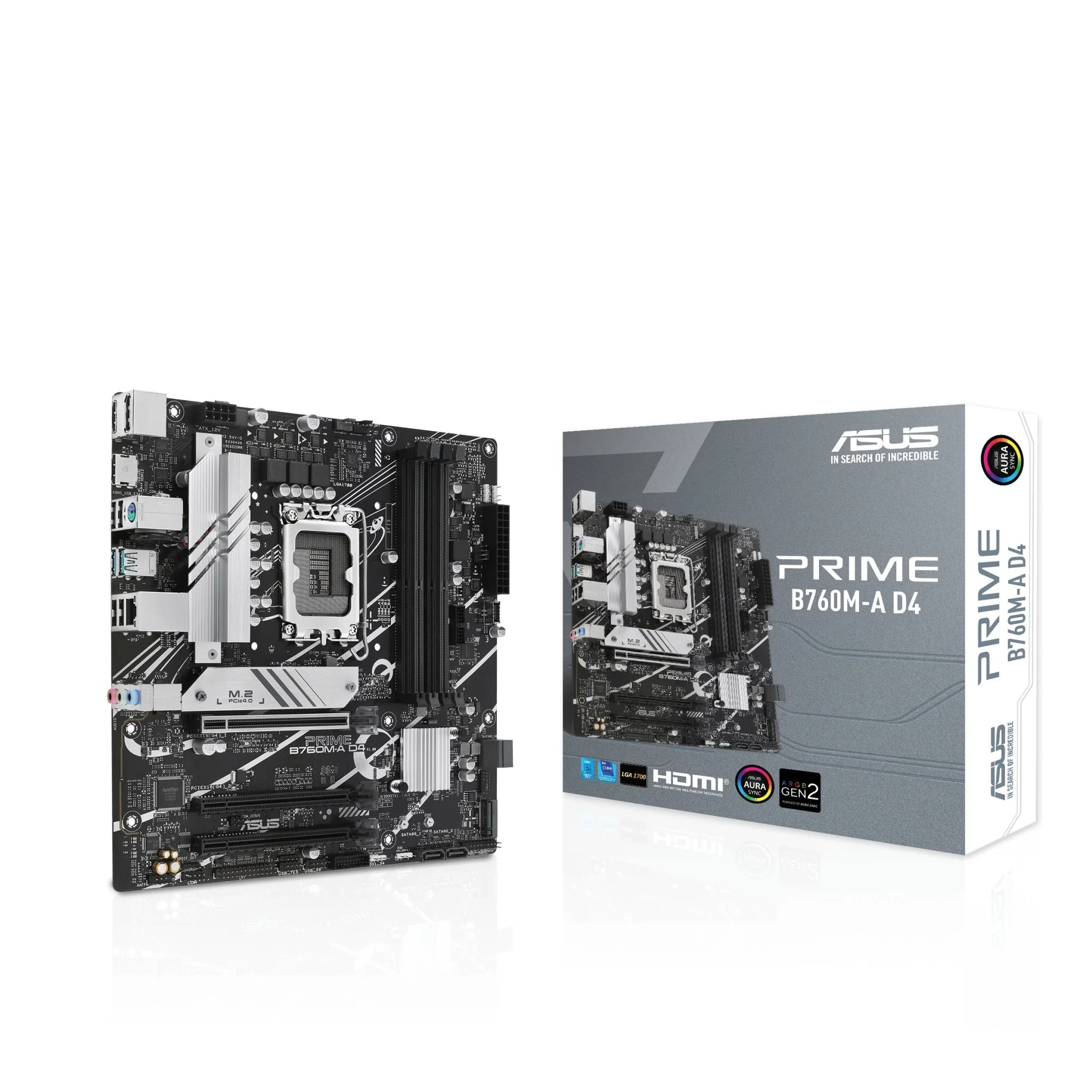 ASUS PRIME B760M-A D4 (mATX. B760. LGA 1700. DDR4)
