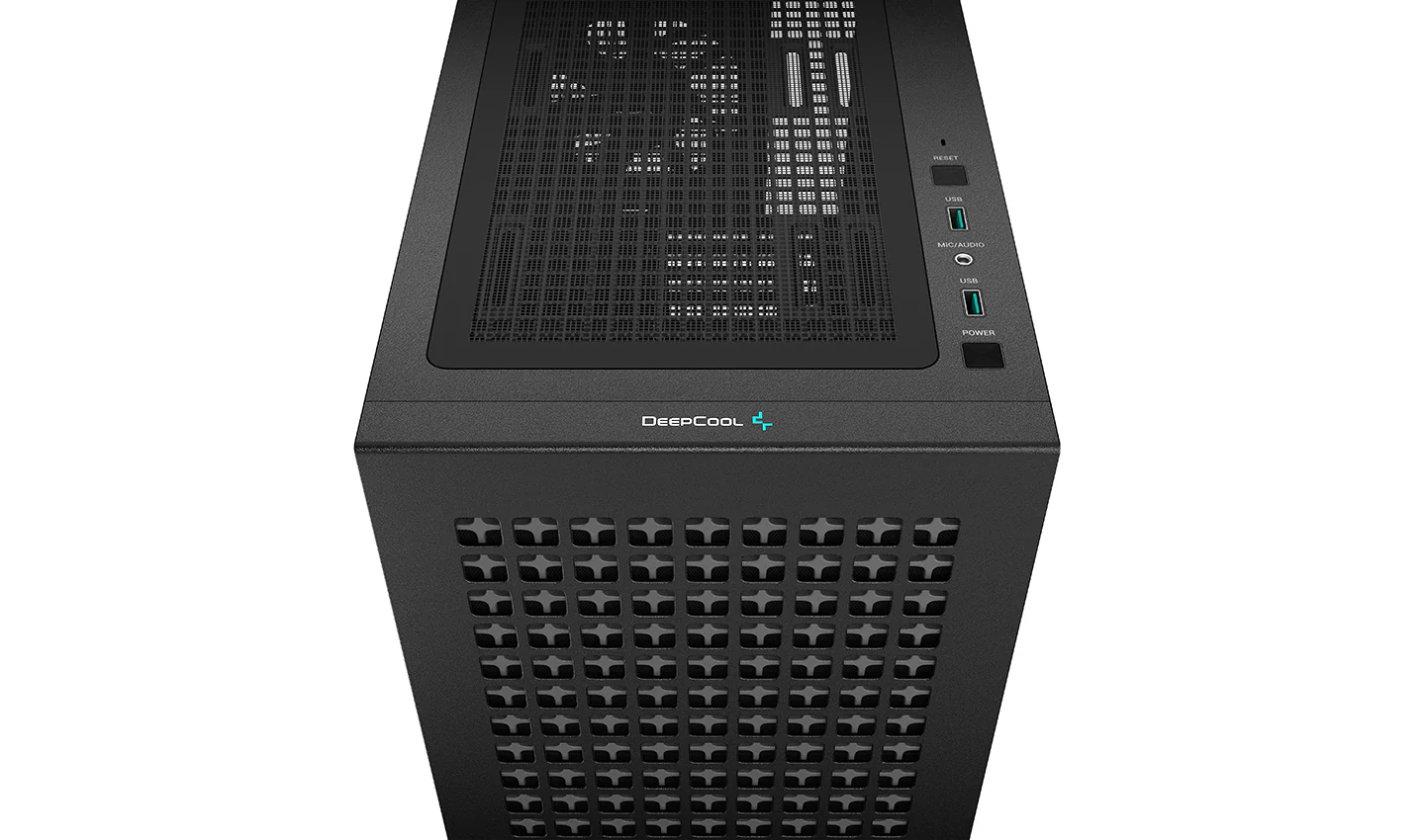 DeepCool CH370 Micro-ATX Case. Black