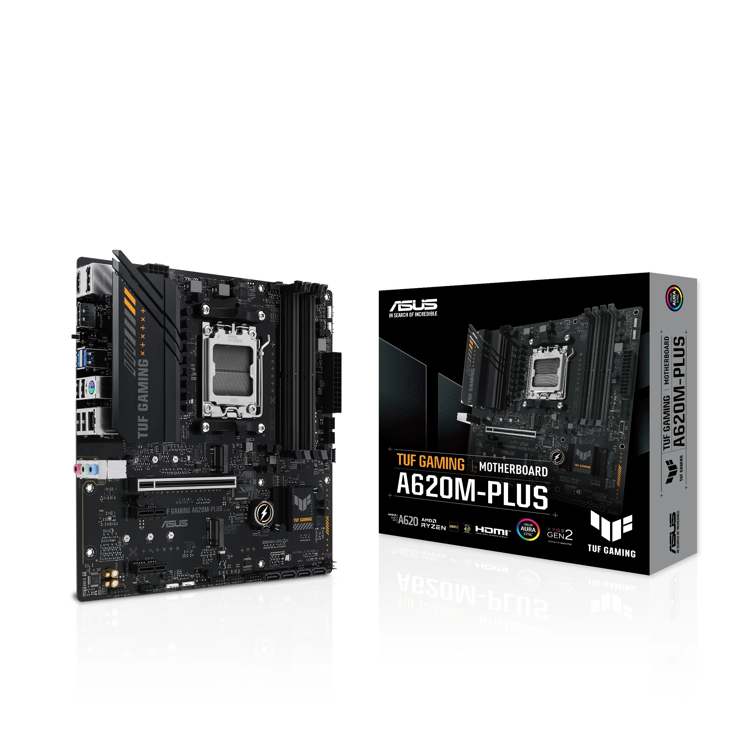 ASUS TUF GAMING A620M-PLUS (mATX. A620. AM5. DDR5)