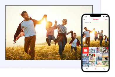 Rollei Smart Frame WiFi 100 bærbar hvid