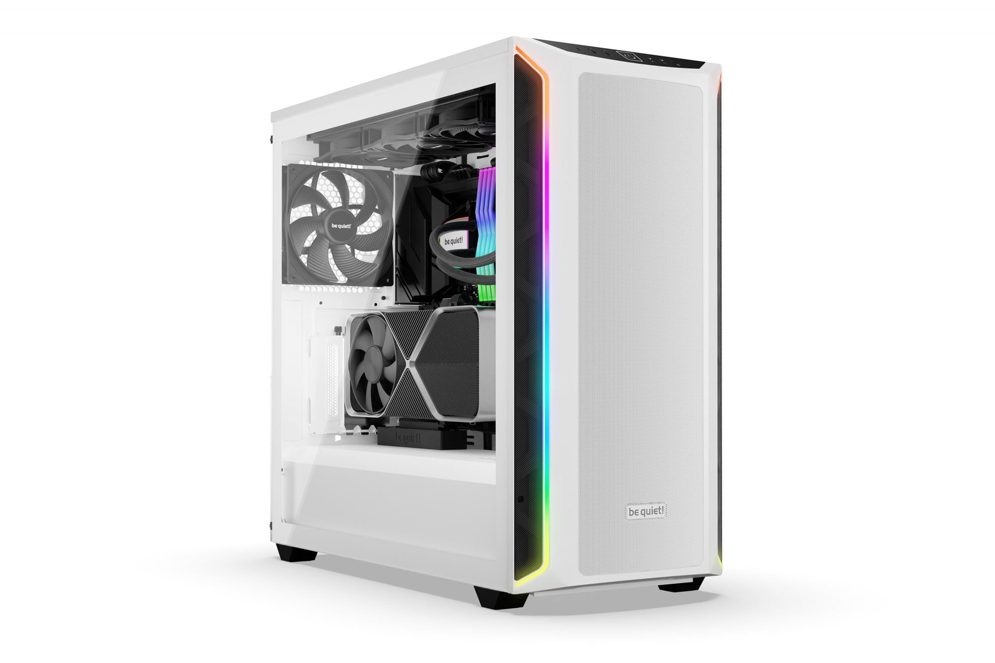 be quiet! SHADOW BASE 800 DX. tower case (white. tempered glass)