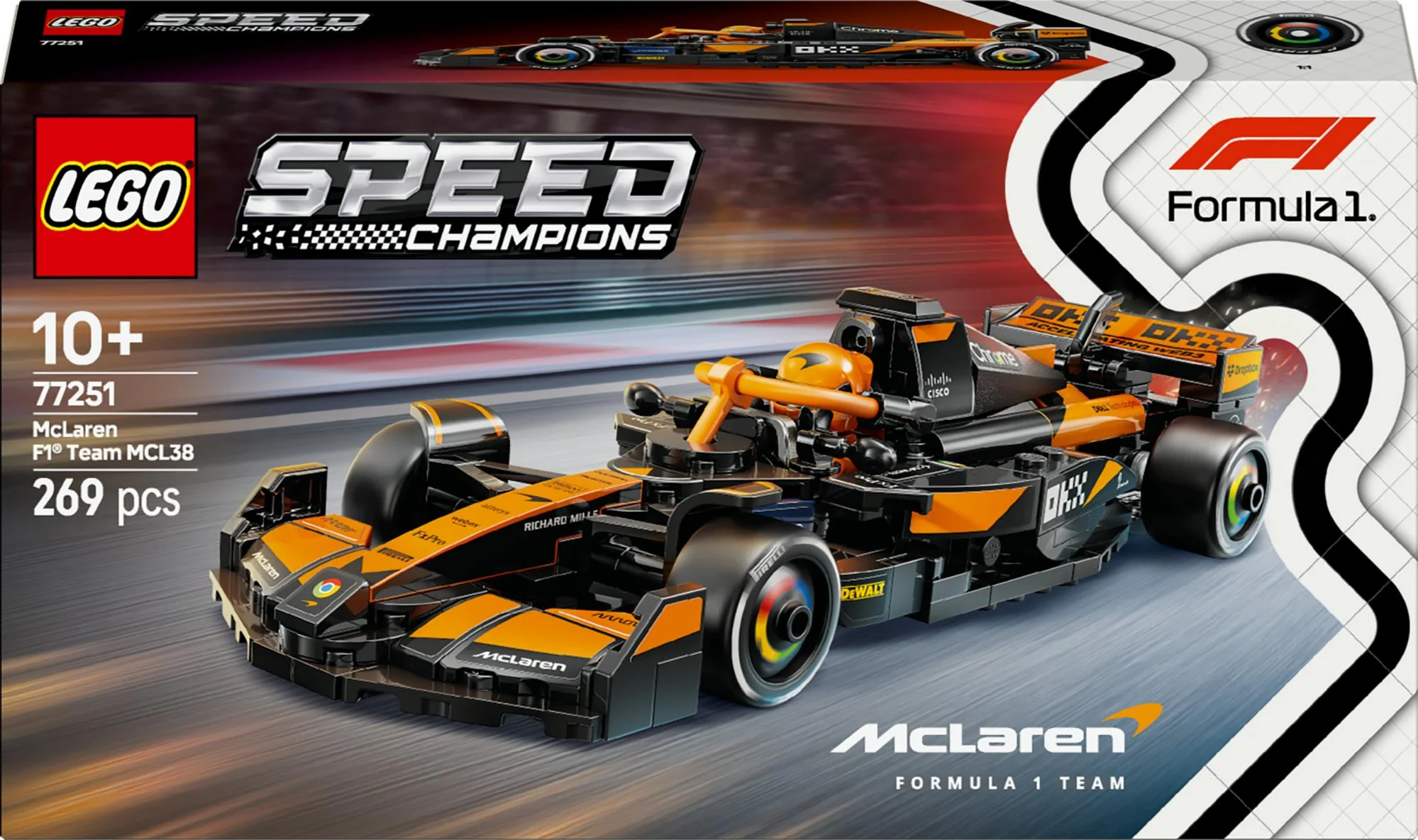 LEGO 77251 Speed Champions McLaren F1 Team MCL38 Rennauto
