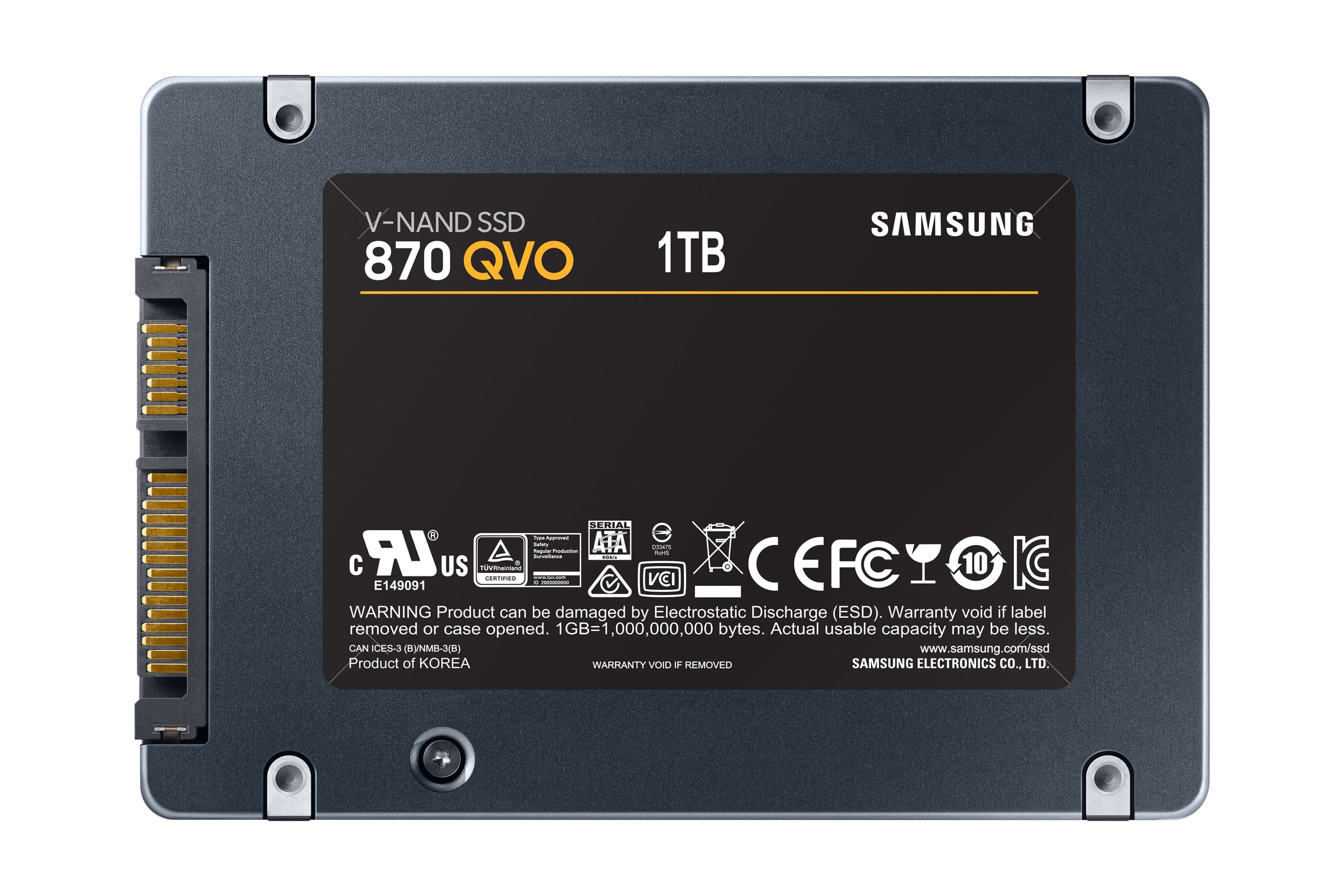 Samsung 870 QVO SSD MZ-77Q1T0BW 1 TB 2.5 SATA-600