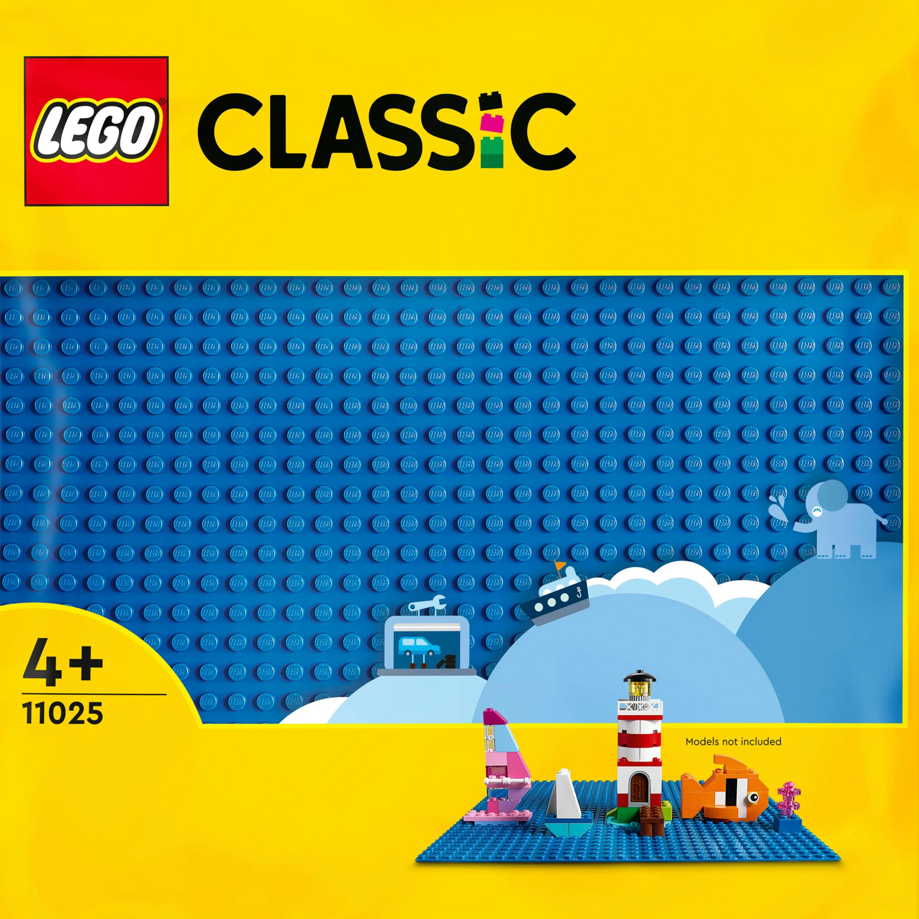 LEGO Classic - Blå Basisplade (11025)