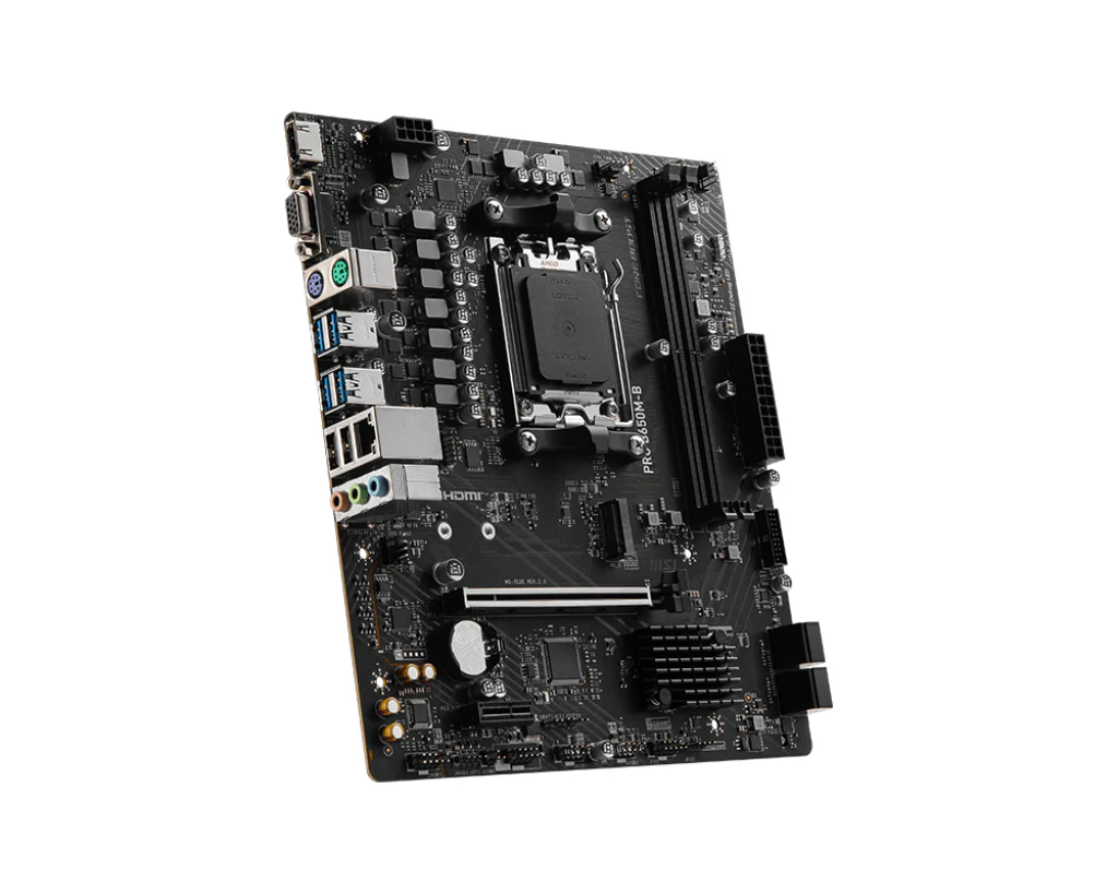 MSI PRO B650M-B - Socket AM5 - motherboard (black)
