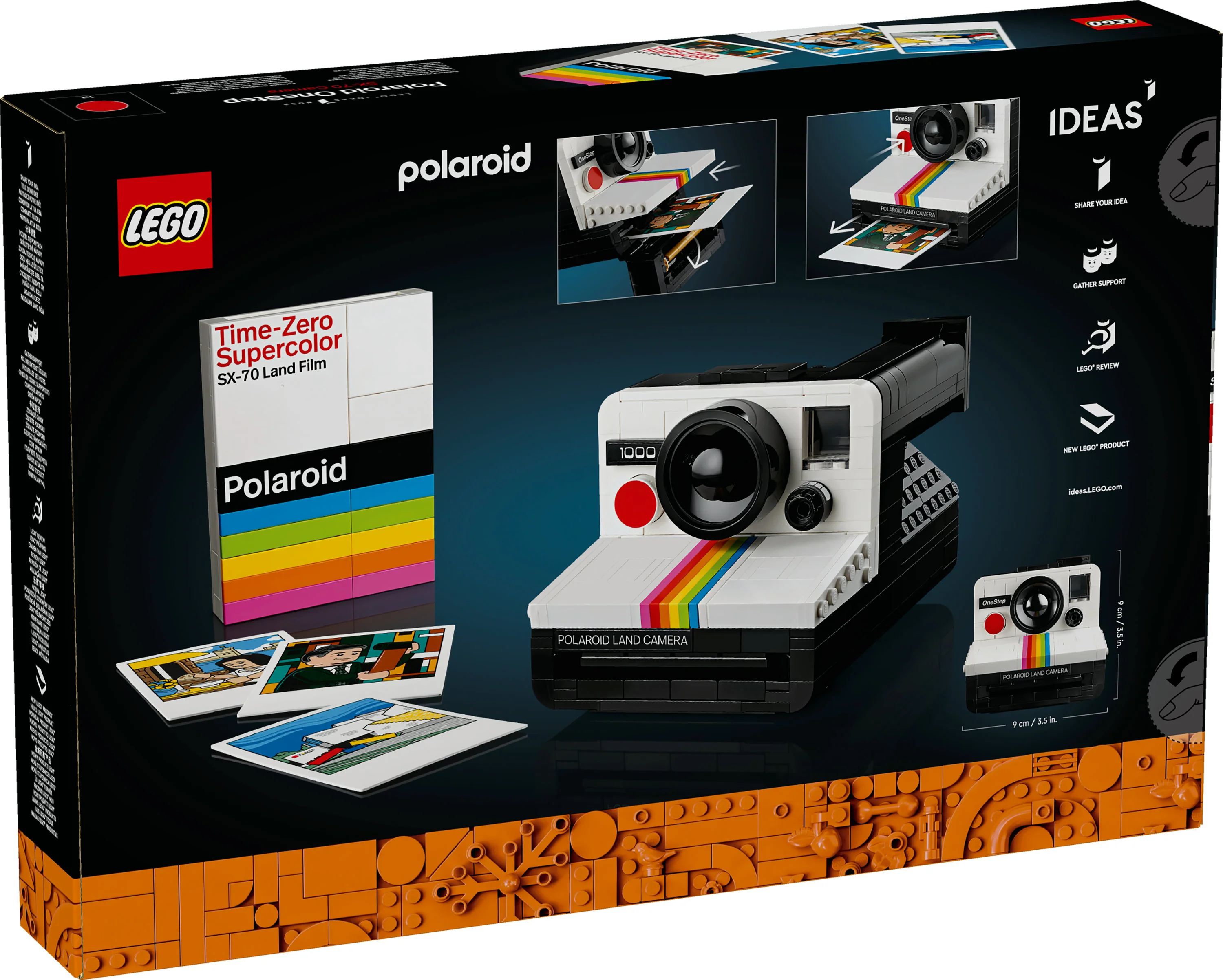LEGO Ideas - Polaroid OneStep SX-70 Camera (21345)