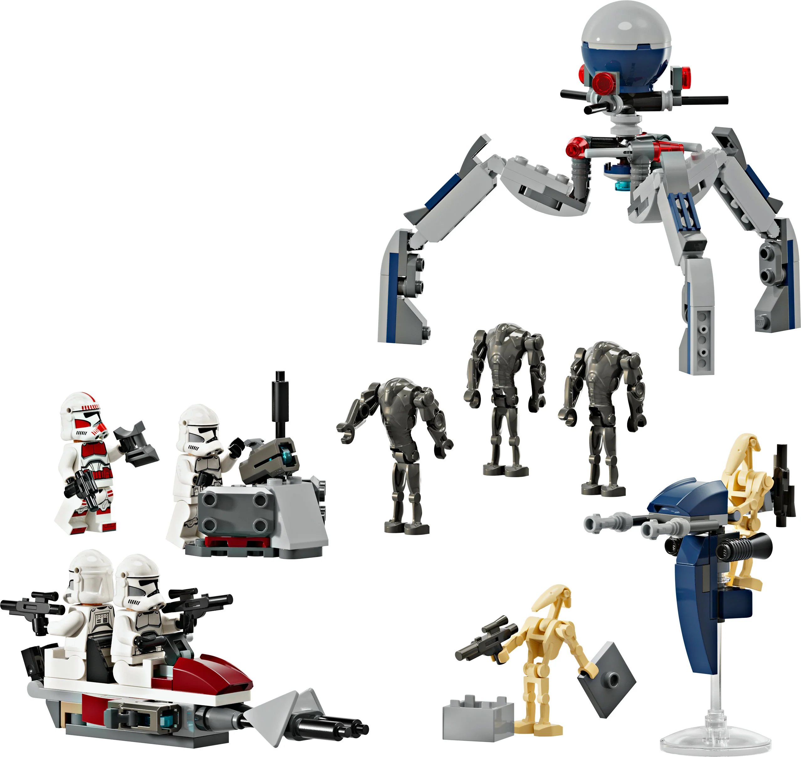 LEGO Star Wars - Clone Trooper™ & Battle Droid™ Battle Pa (75372)