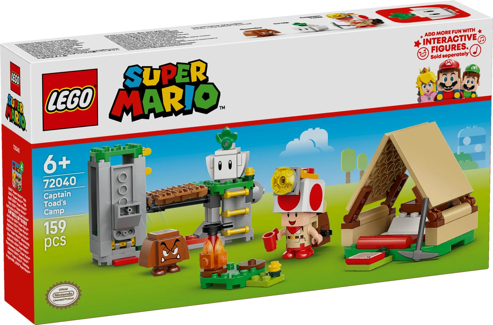 LEGO Super Mario – Kaptajn Toads Lejr
