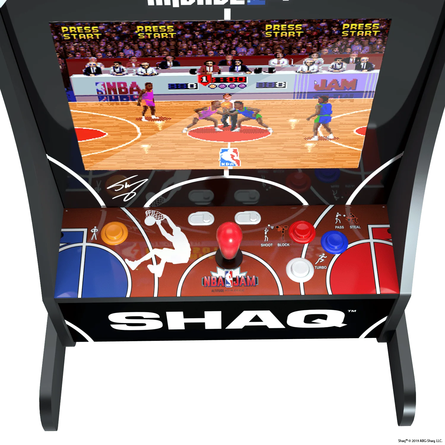 ARCADE 1 UP NBA JAM PARTYCADE MACHINE