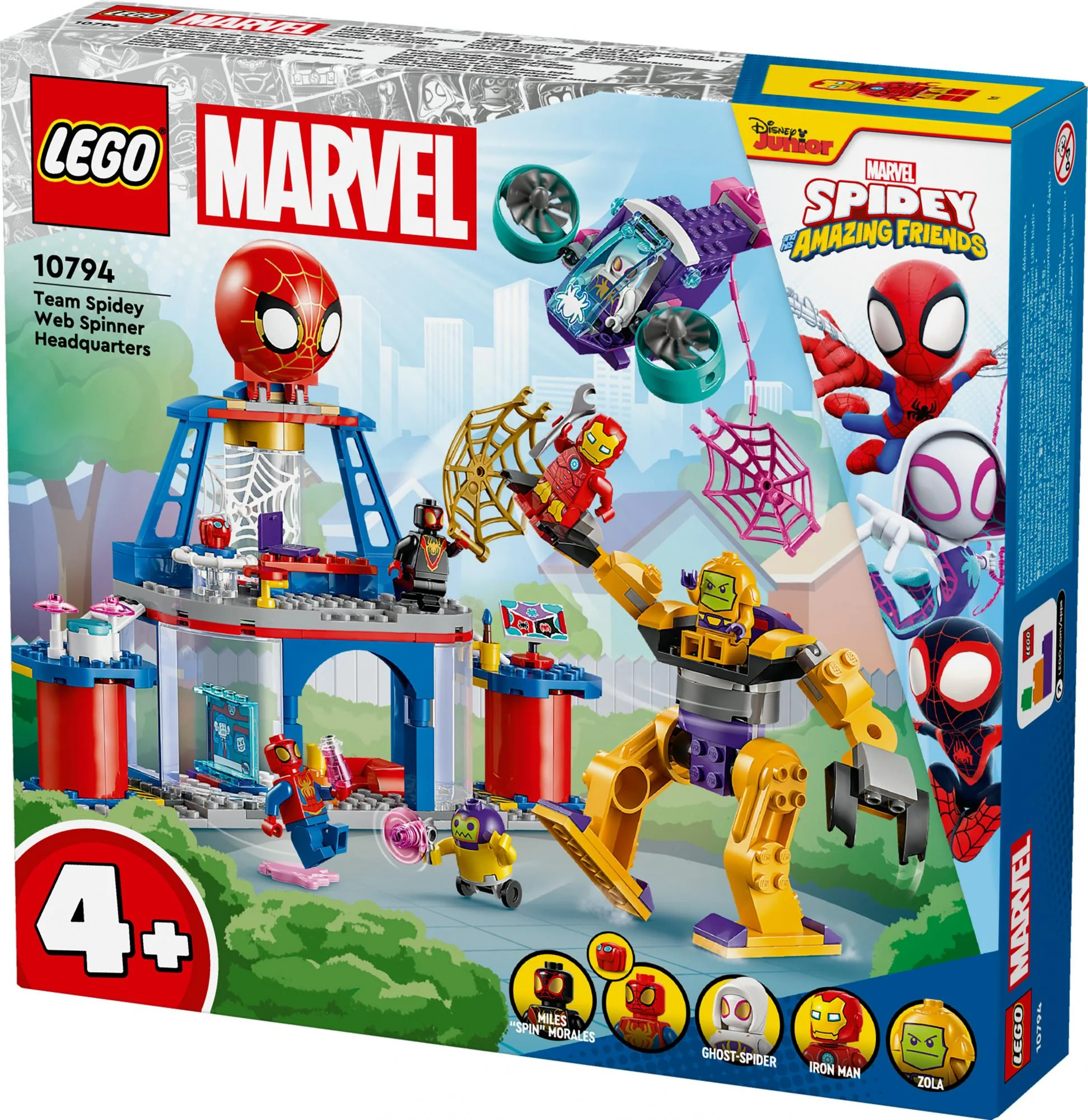 LEGO 10794 Marvel Spidey and his super friends The headquarters of Spidey's team