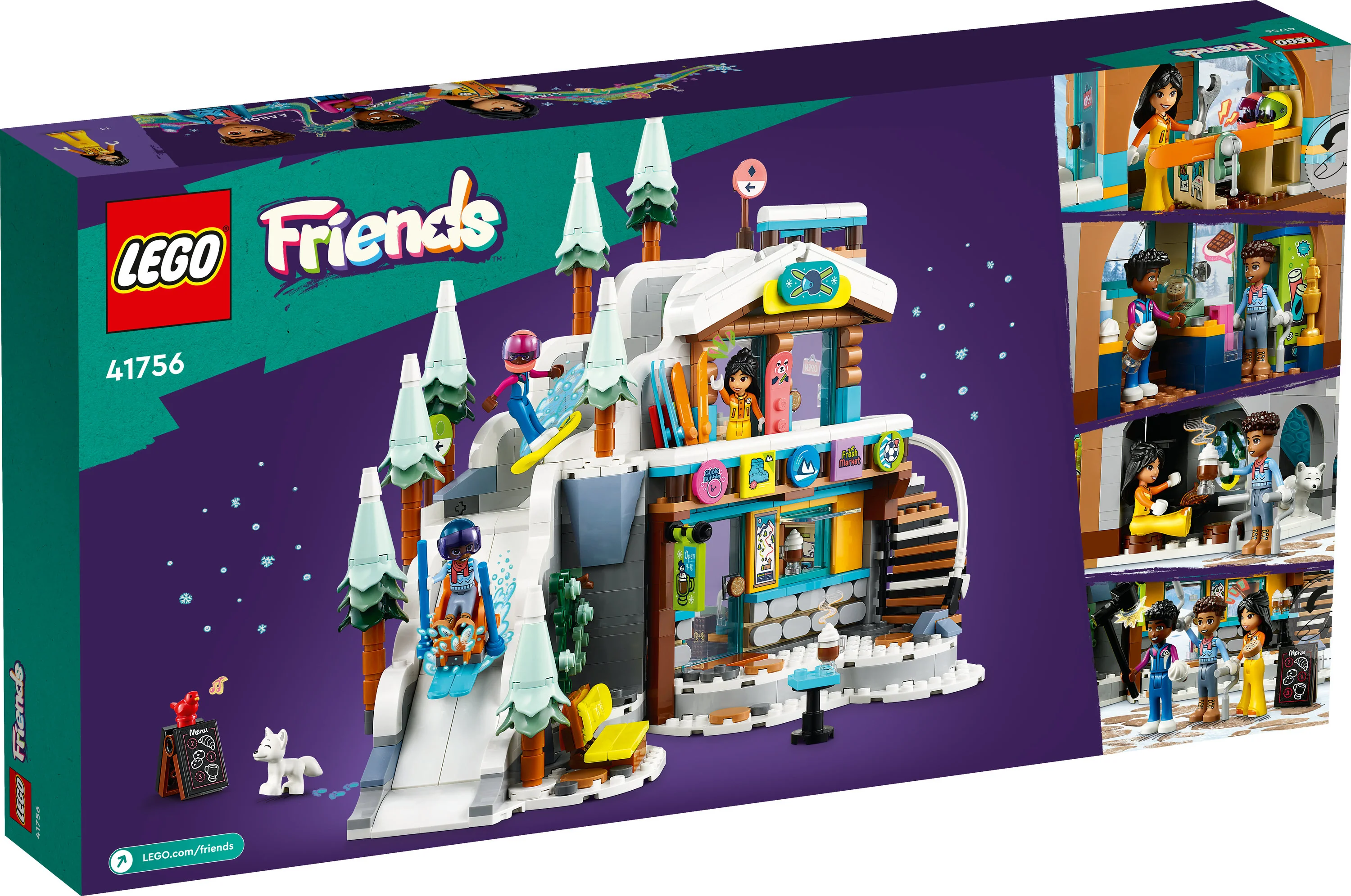 LEGO 41756 Friends Skibakke og Café