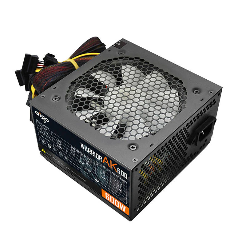 Computer Power Supply Aigo AK600 RGB (black)