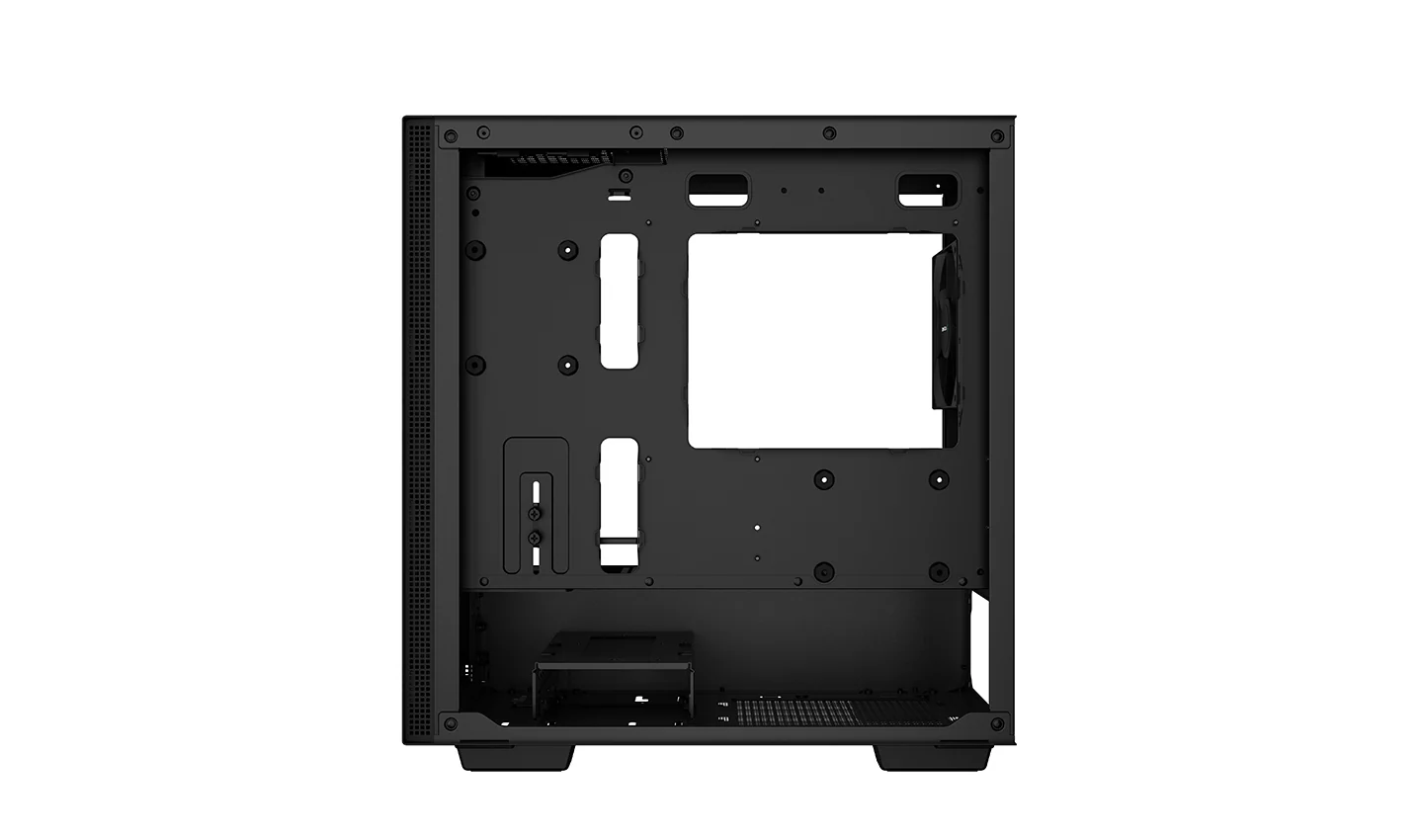 DeepCool CH370 Micro-ATX Case. Black