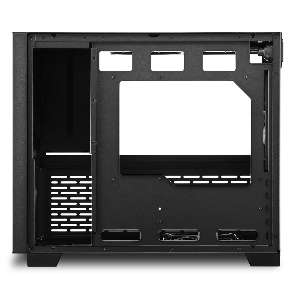 Sharkoon MS-Y1000. gaming tower case (black. tempered glass side panel)