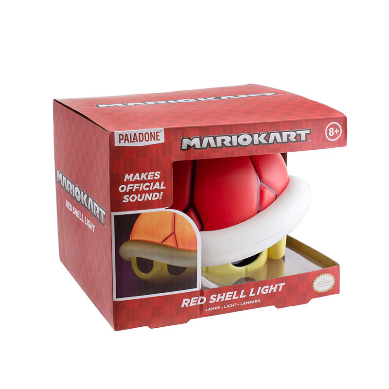 Rød Skallys Med Lyd