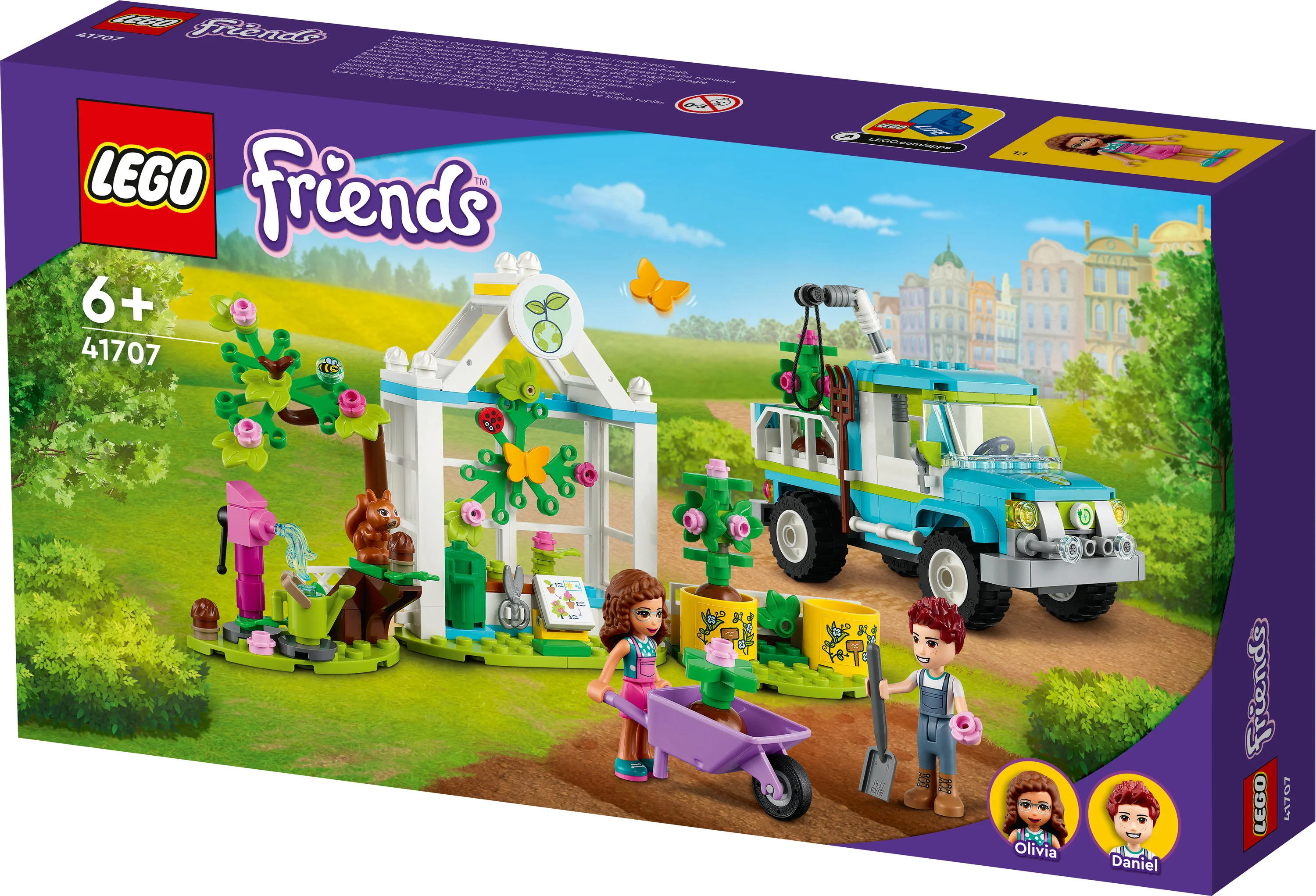 LEGO Friends træ plantnings køretøj - 41707