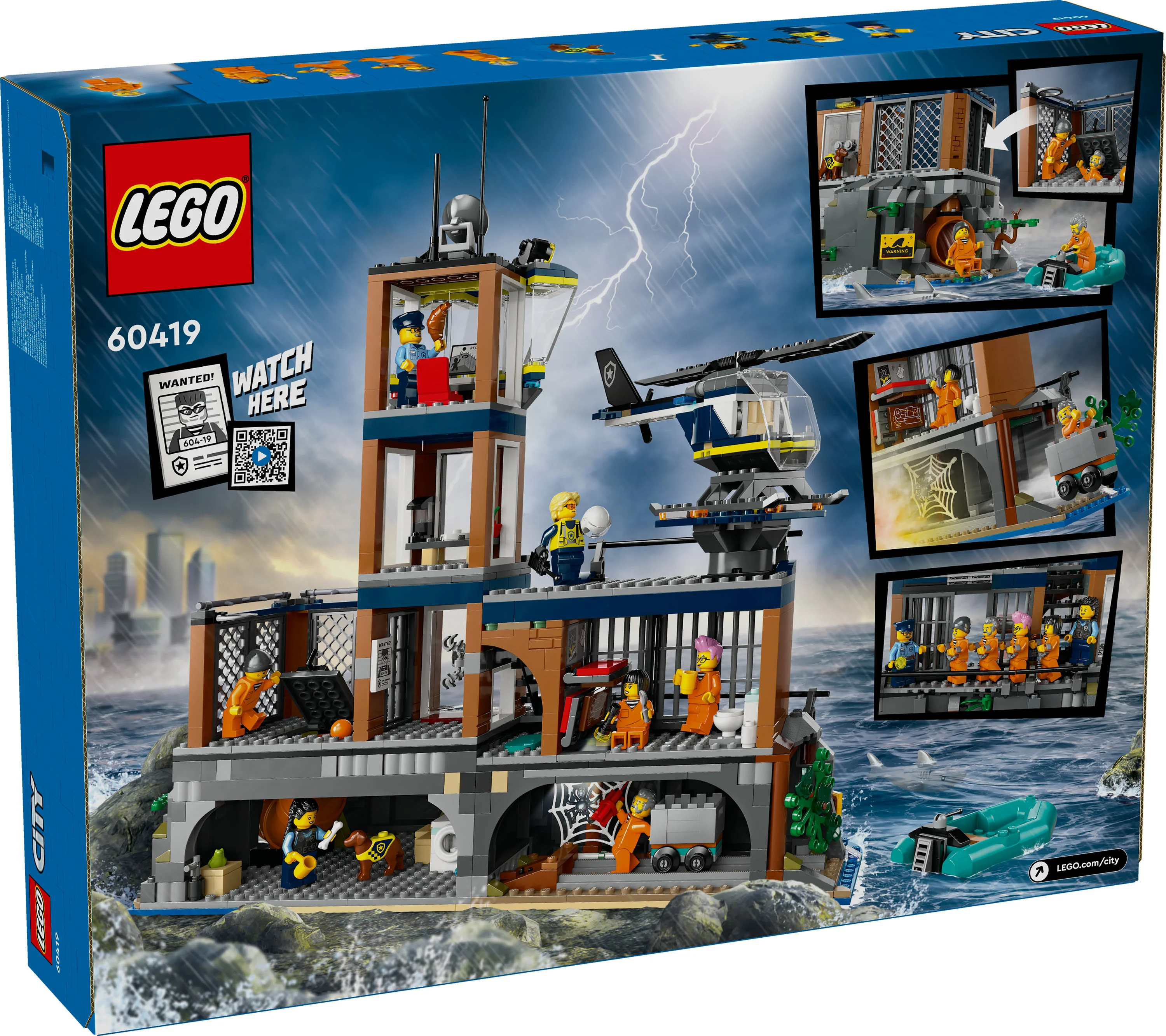 LEGO 60419 City Fængsels ø Politistation