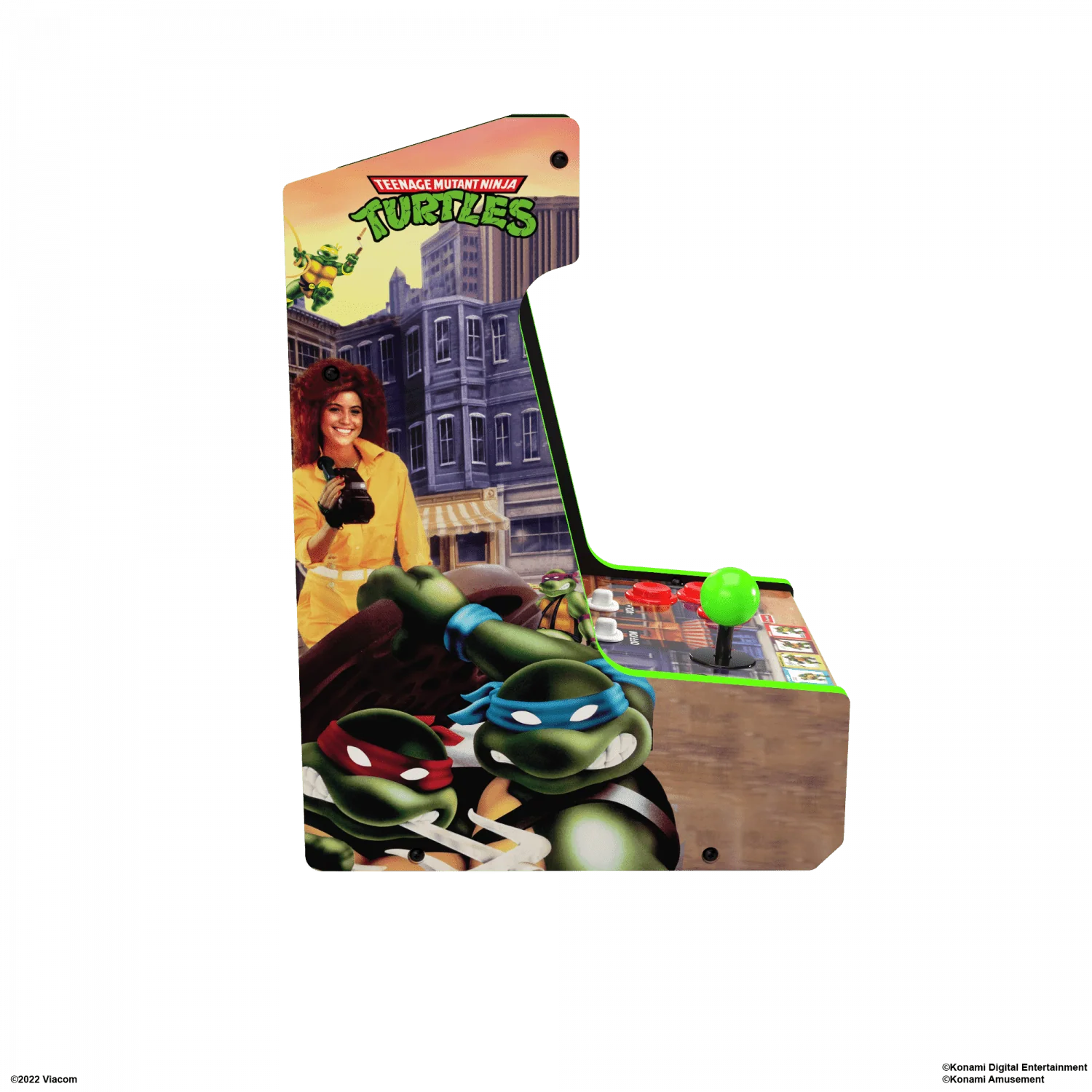 ARCADE 1 UP TEENAGE MUTANT NINJA TURTLES COUNTERCADE