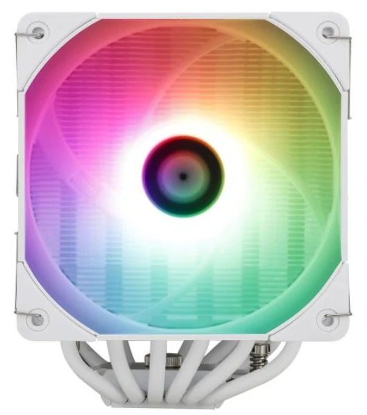 Thermalright Peerless Assasin 120 White ARGB - CPU cooler. dual tower. full white with top plate and ARGB fan