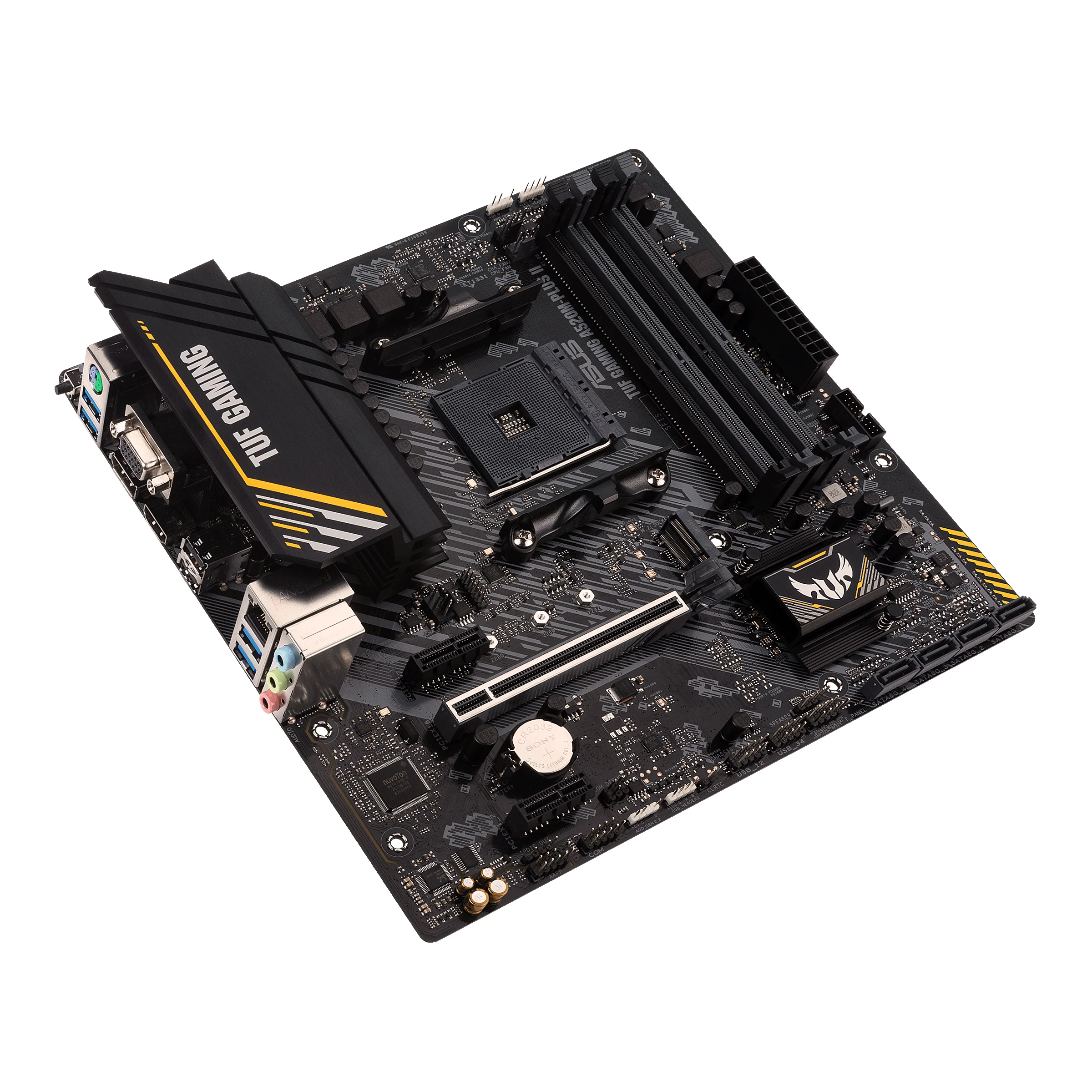 ASUS TUF GAMING A520M-PLUS II (mATX. A520. AM4)