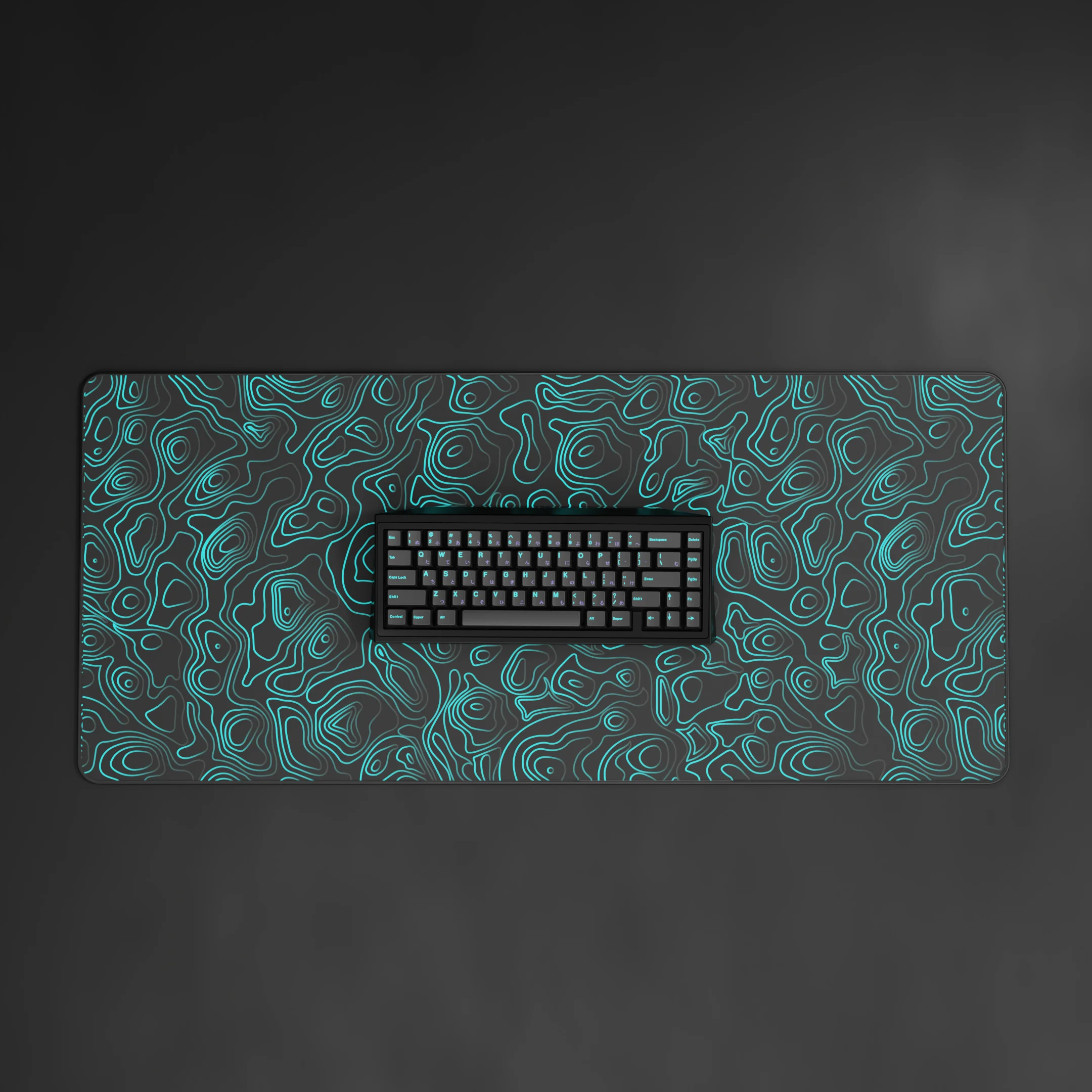 Mächtiges Setup – Böses topografisches Türkis