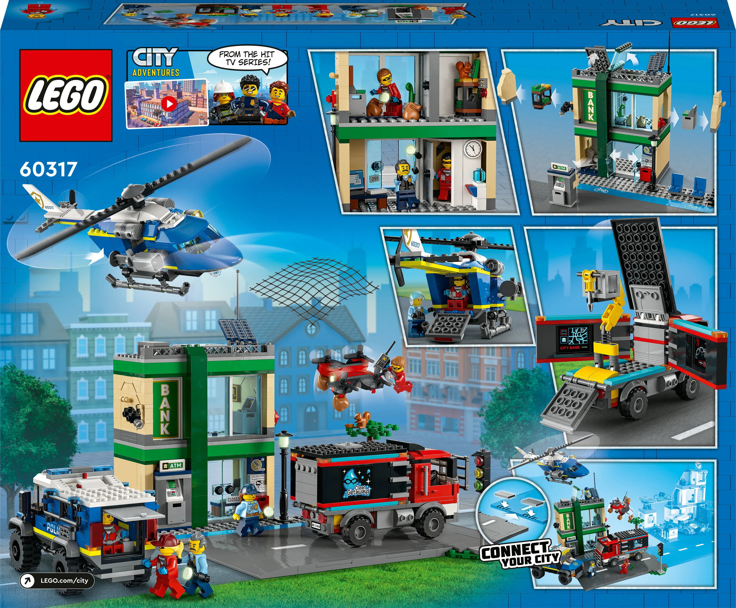 LEGO City Bankrøveri - 60317