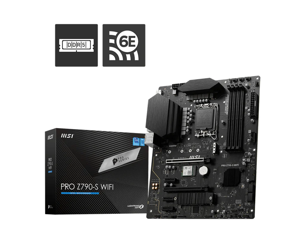 MSI PRO Z790-S Wifi ATX LGA1700 sokkel Intel Z790