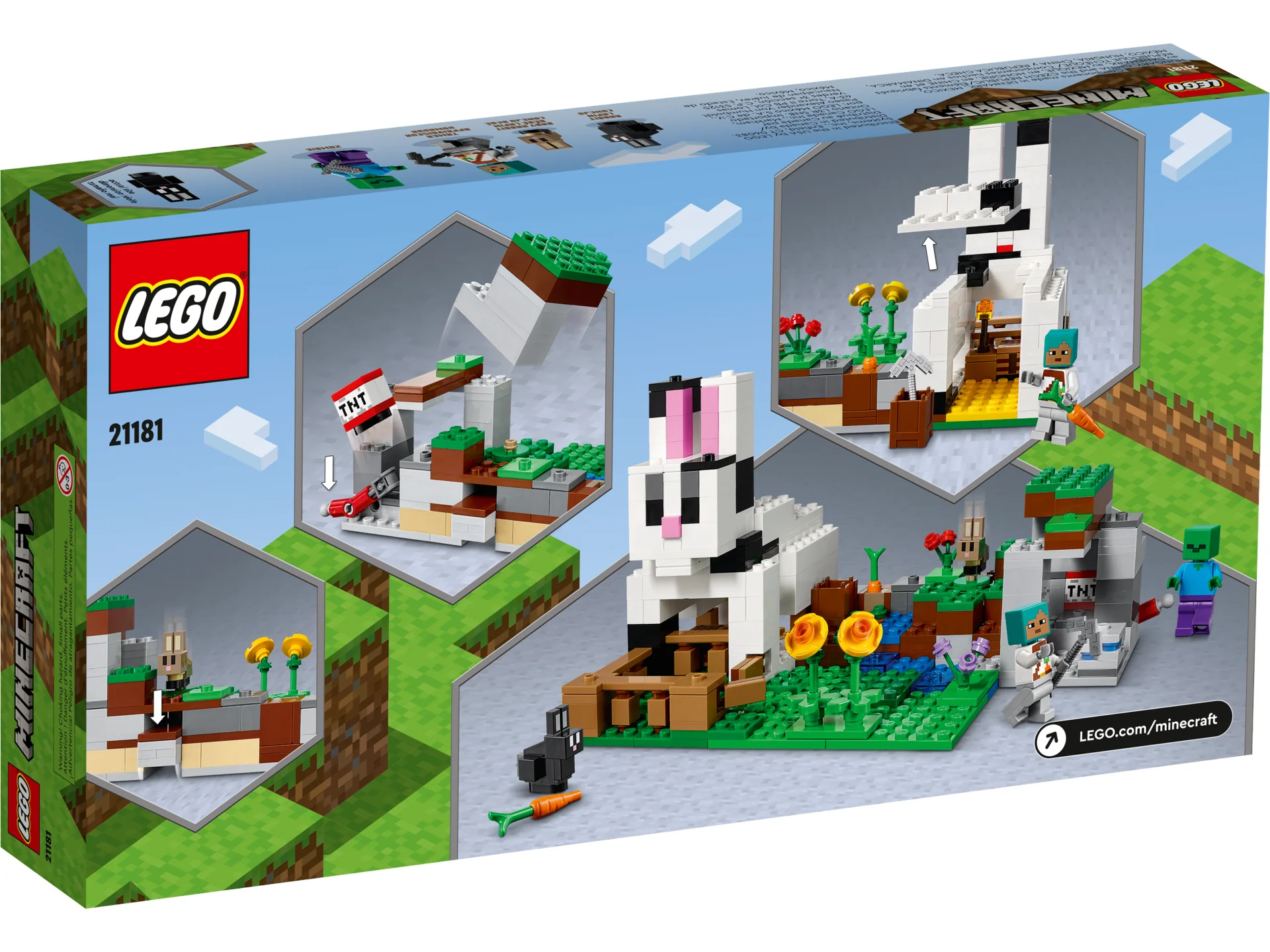 LEGO Minecraft - Kaninchenfarm (21181)