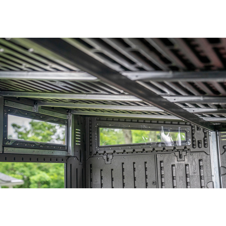 Suncast Modernist 10 ft. 9.5 in. W x 7 ft. 3.5 in. D Barn Do