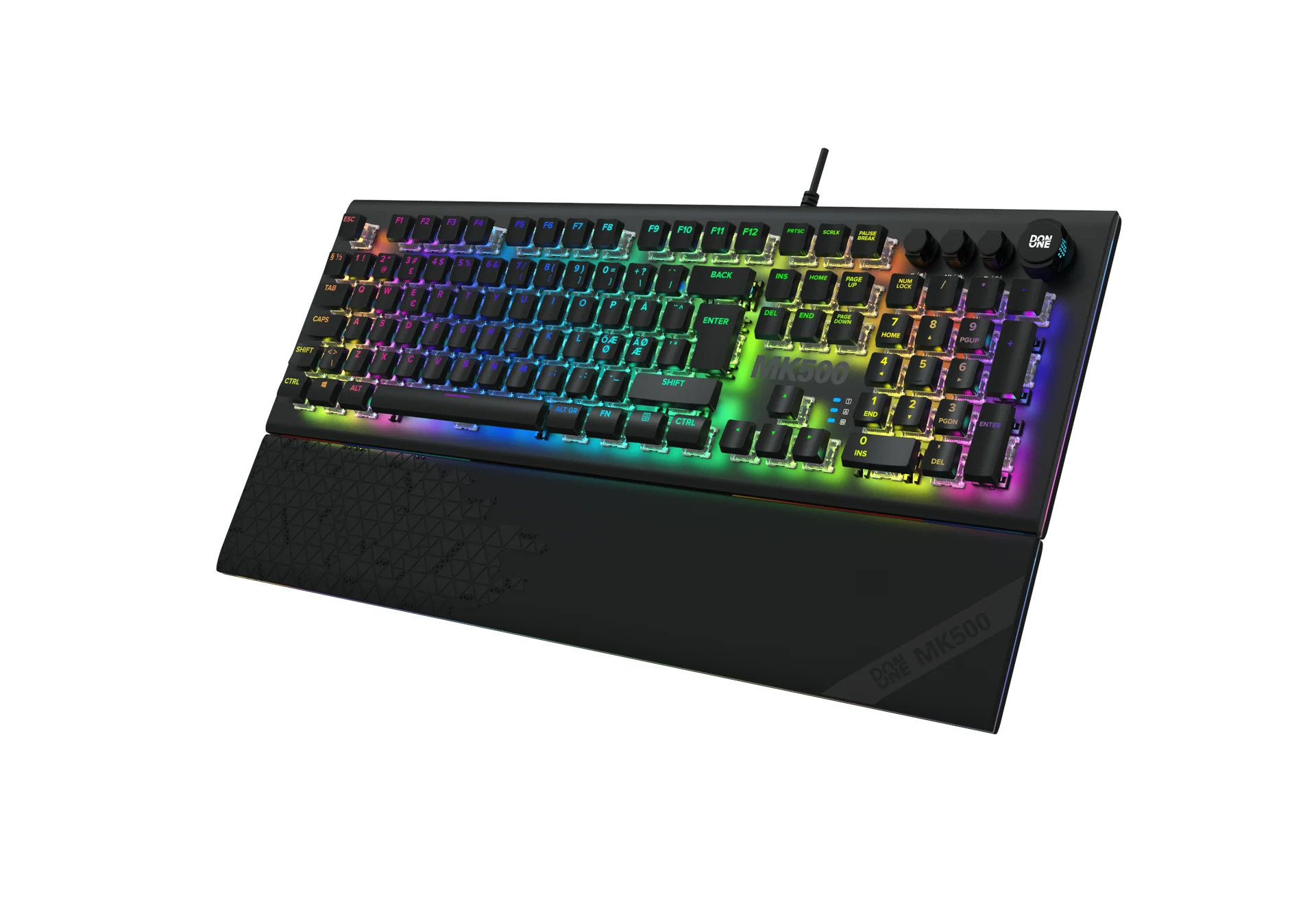 DON ONE– mechanische MK500 RGB-Tastatur– roter Schalter