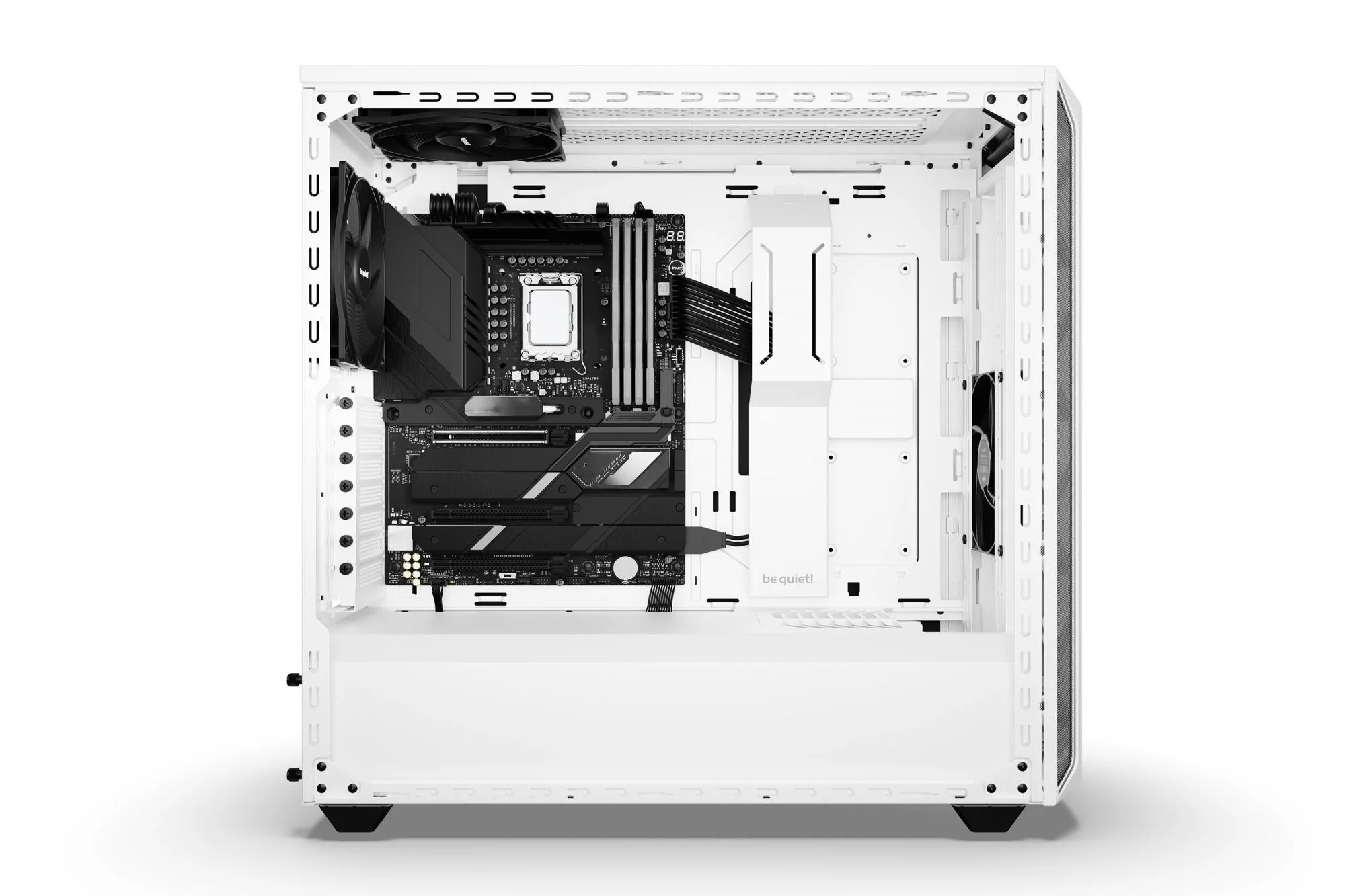 be quiet! SHADOW BASE 800 DX. tower case (white. tempered glass)