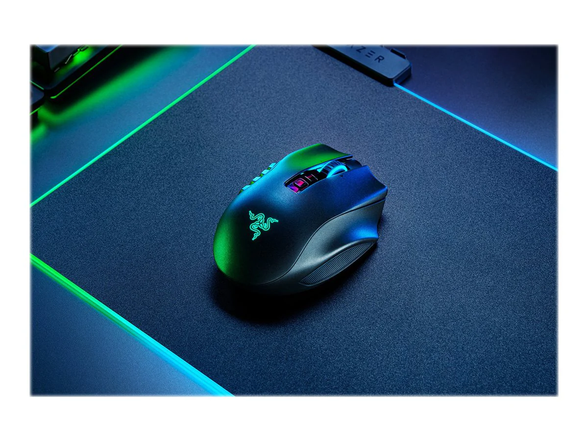 Razer Naga Pro Optical Wireless Schwarz Grün