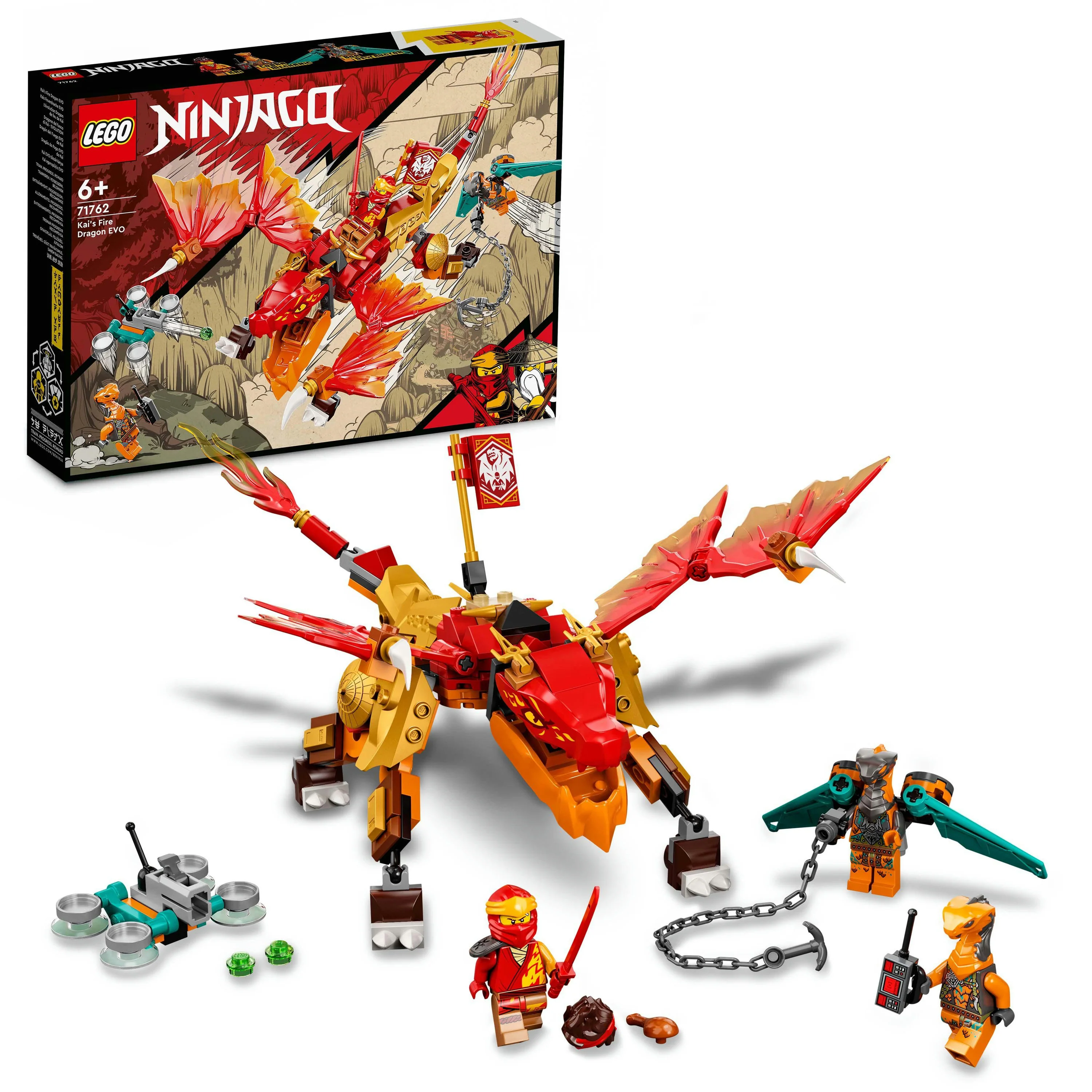 LEGO Ninjago Kai's Fire Dragon EVO - 71762