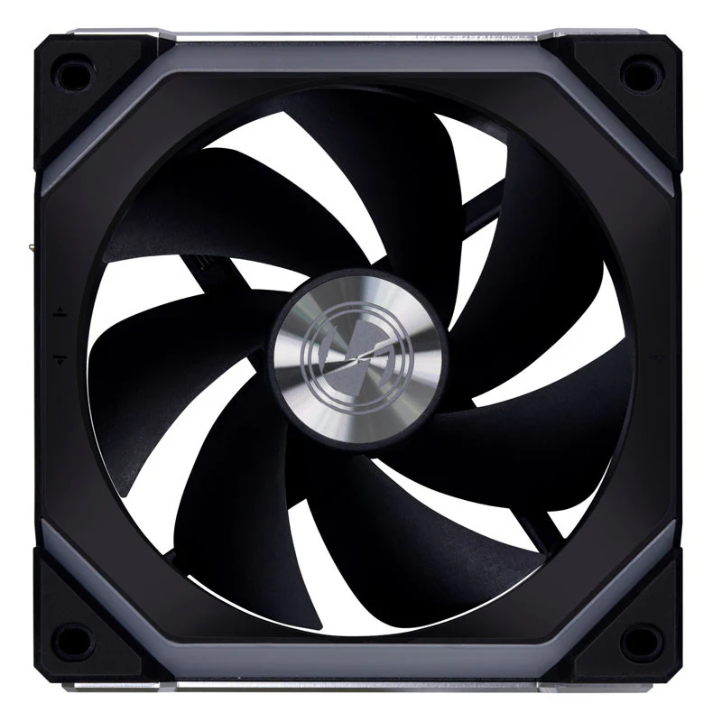 Lian Li UNI FAN SL V2 120 RGB-PWM-Lüfter. 3er-Pack. Schwarz – 120 mm. 28 mm Rahmen