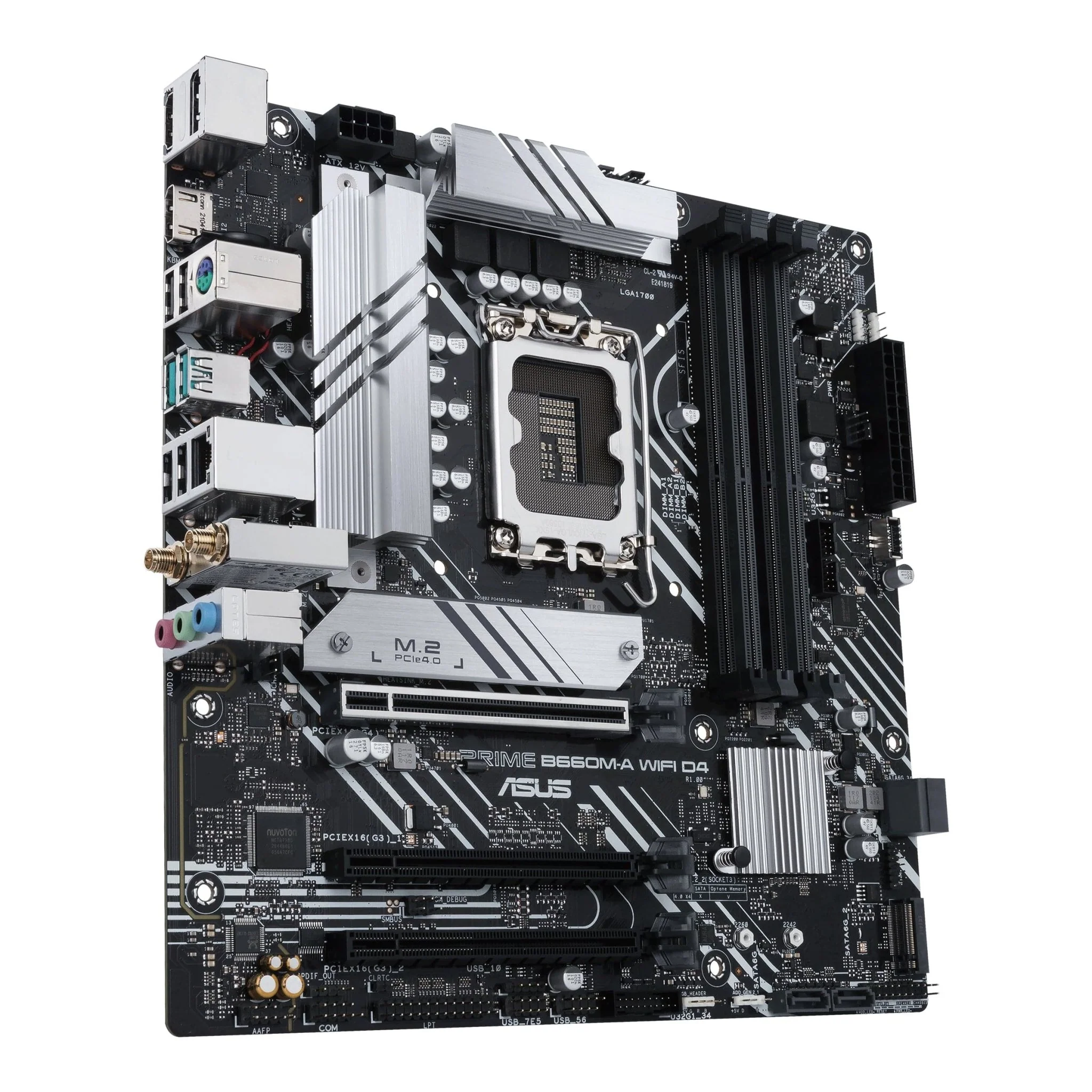 ASUS PRIME B660M-A WIFI D4 Micro-ATX LGA1700 Intel B660