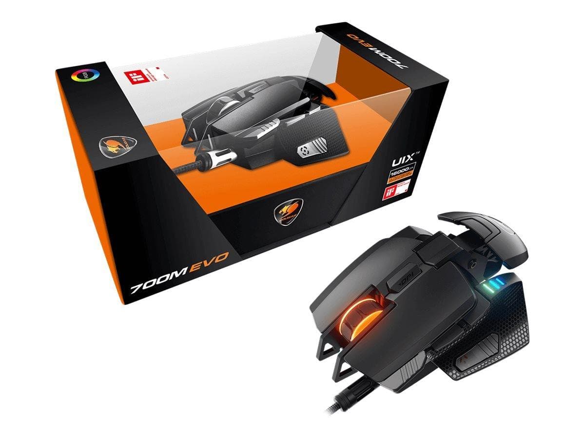 Cougar 700M EVO Schwarze optische RGB-Gaming-Maus