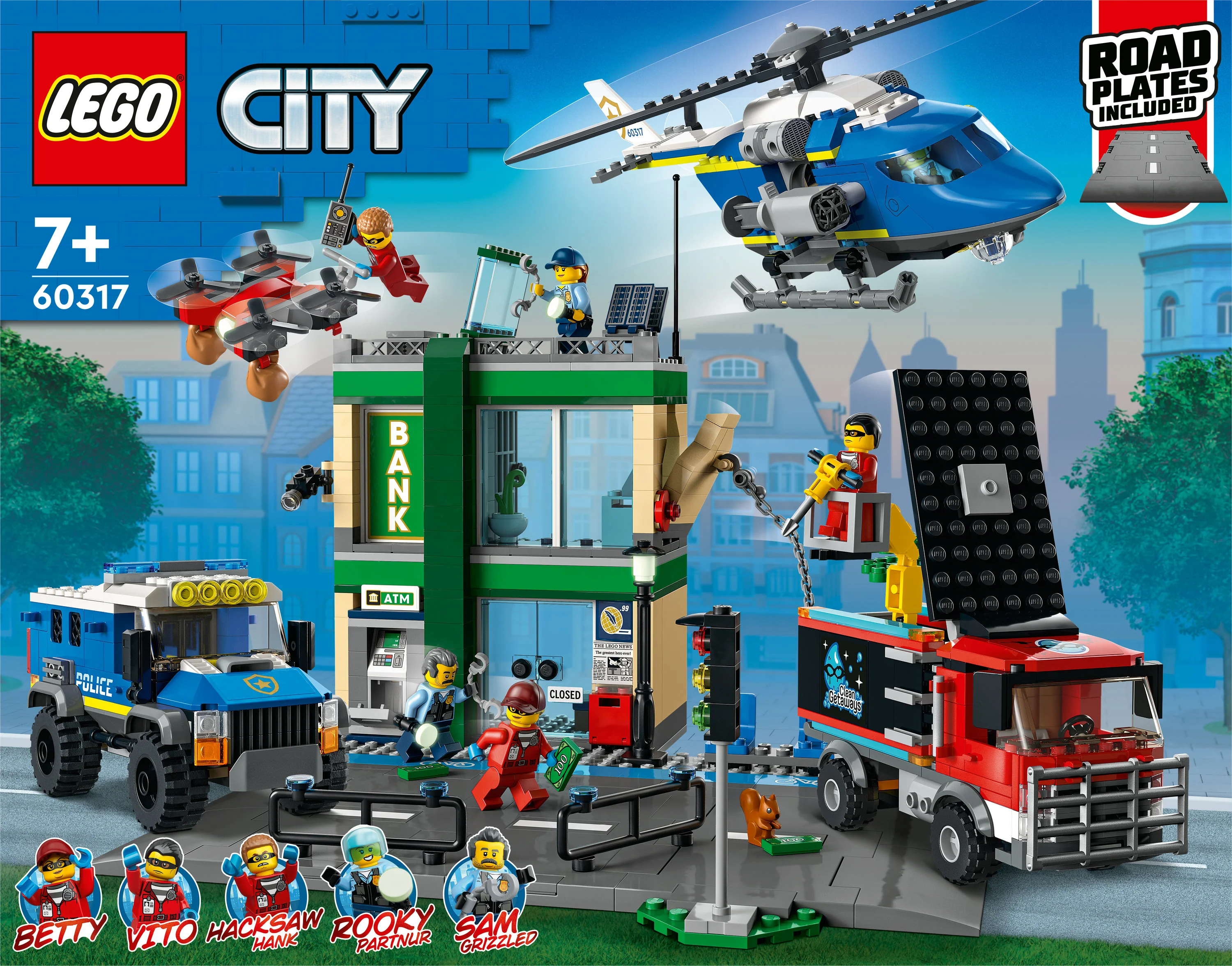 LEGO City Bankrøveri - 60317