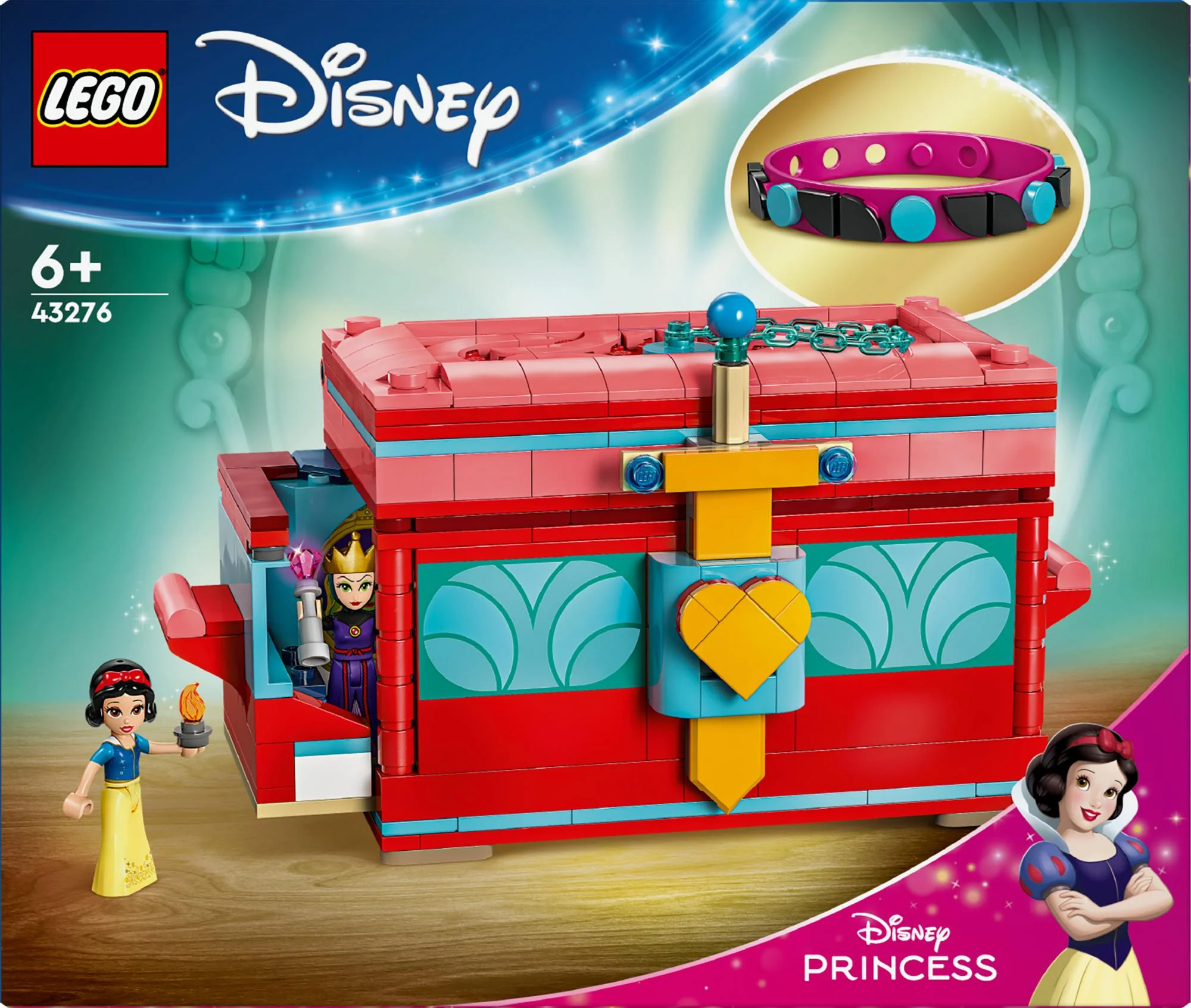 LEGO 43276 Disney Princess Snow White's Jewelry Box